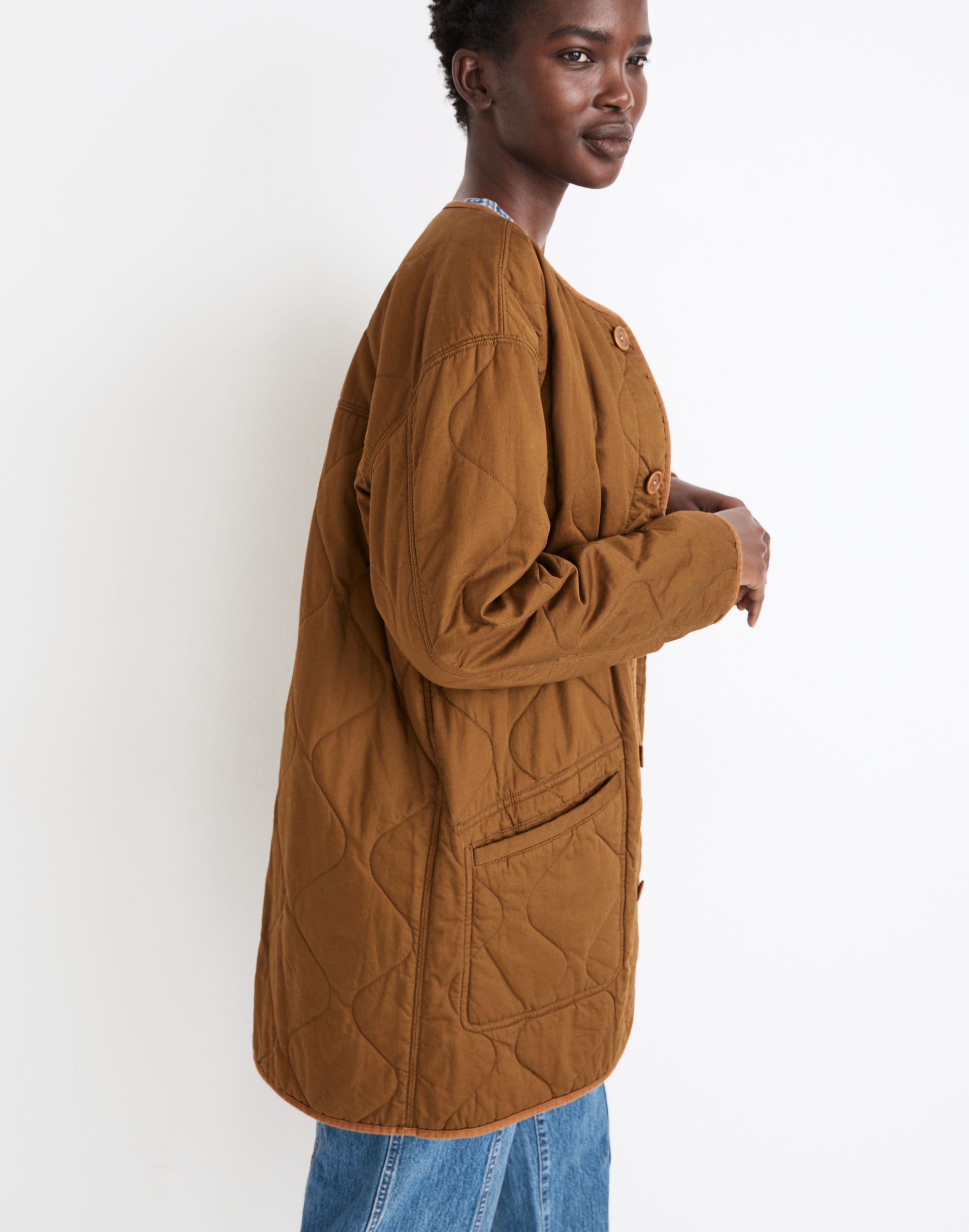 Reversible Quilted Liner Jacket