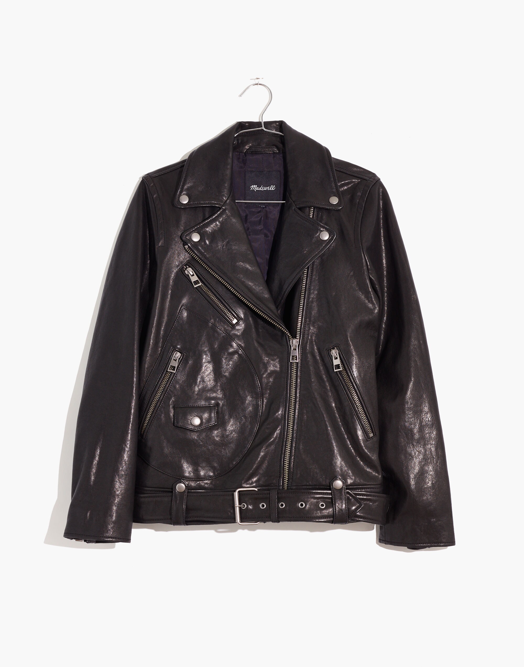 Oversized Leather Jacket