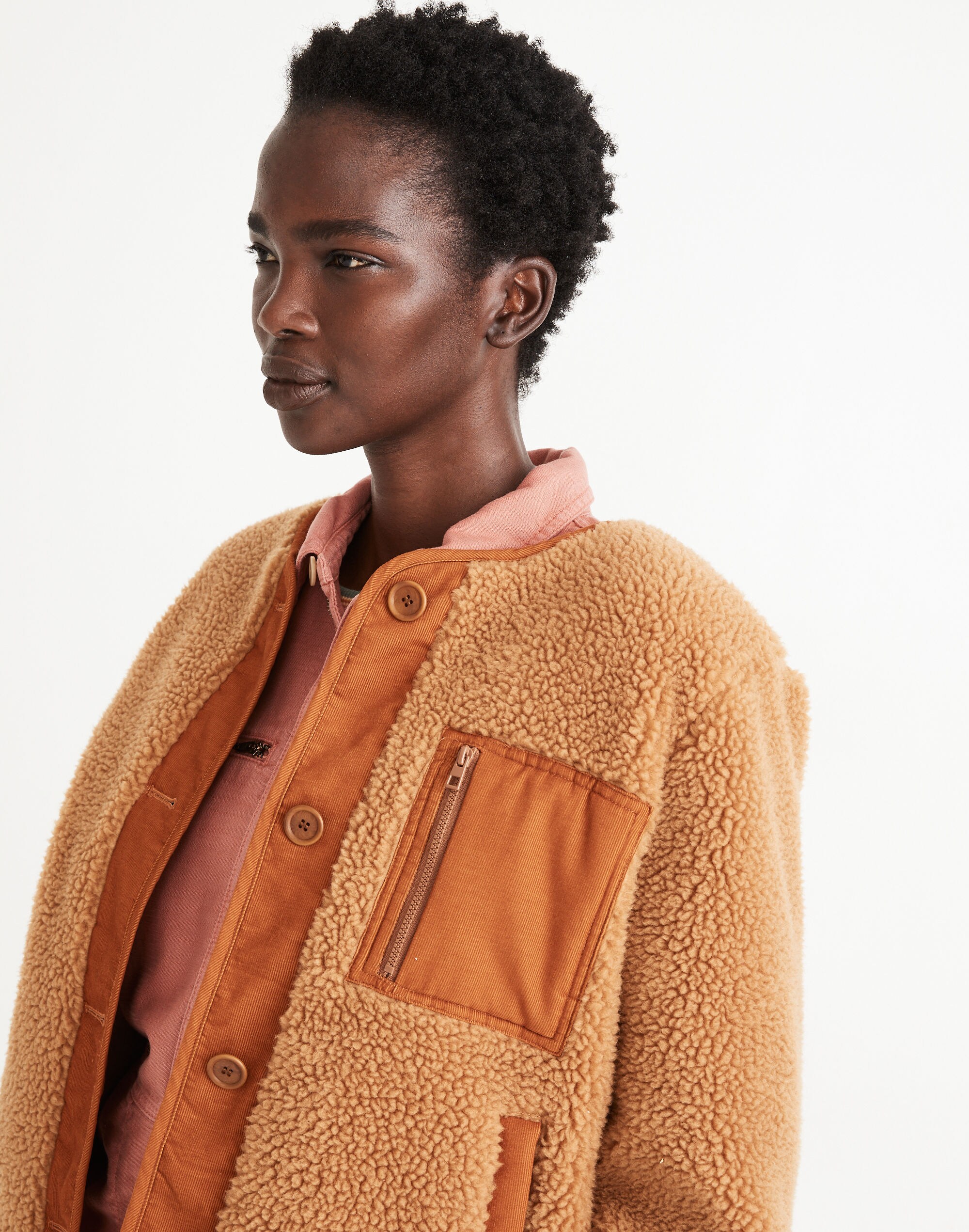 Sherpa Chestnut Jacket