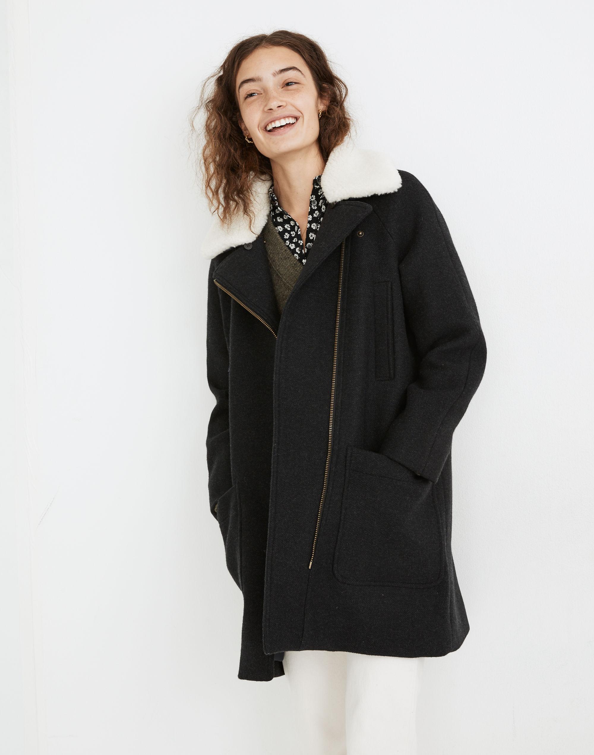 Eldridge Zip Coat in Insuluxe Fabric