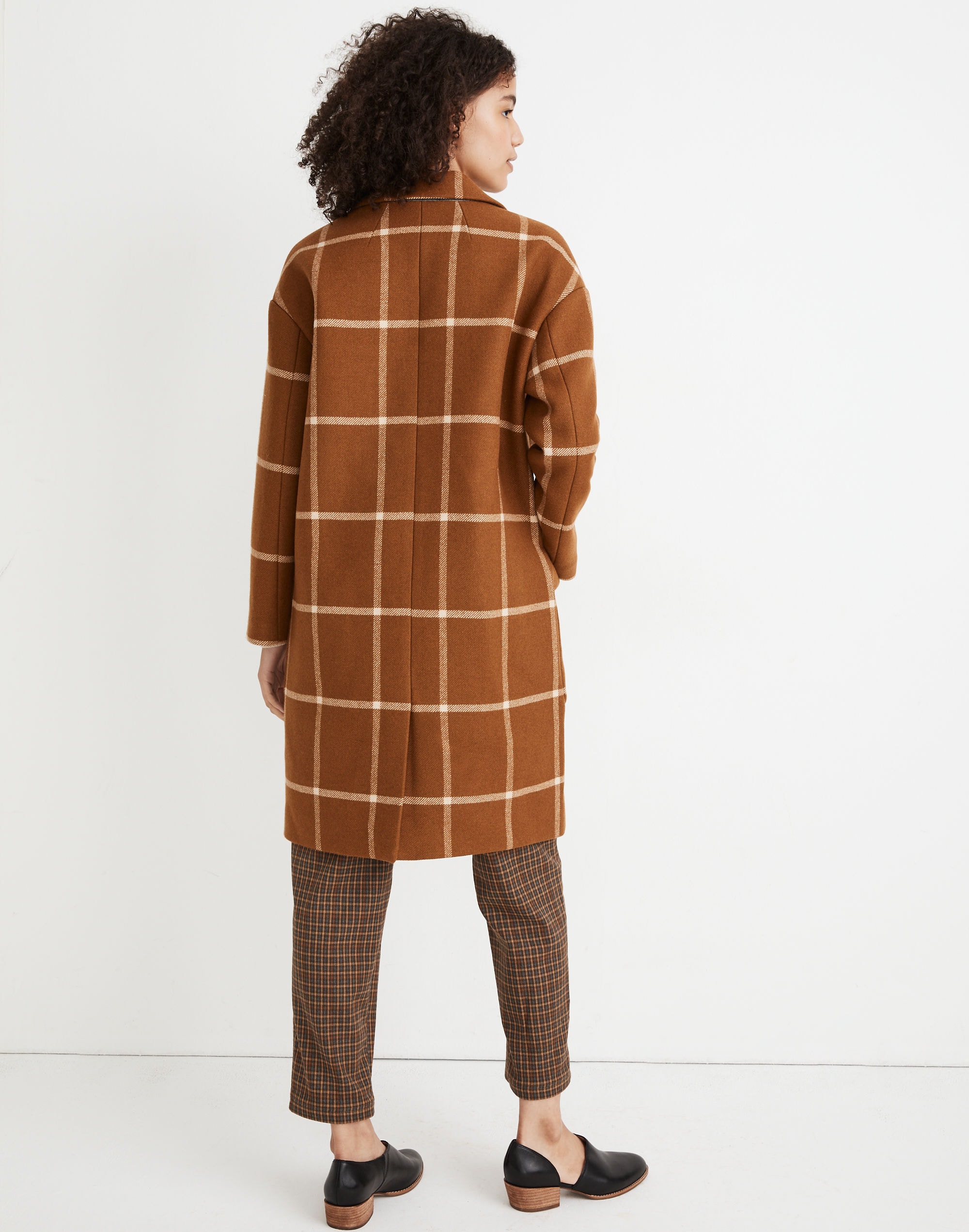 Windowpane Elmcourt Coat in Insuluxe Fabric