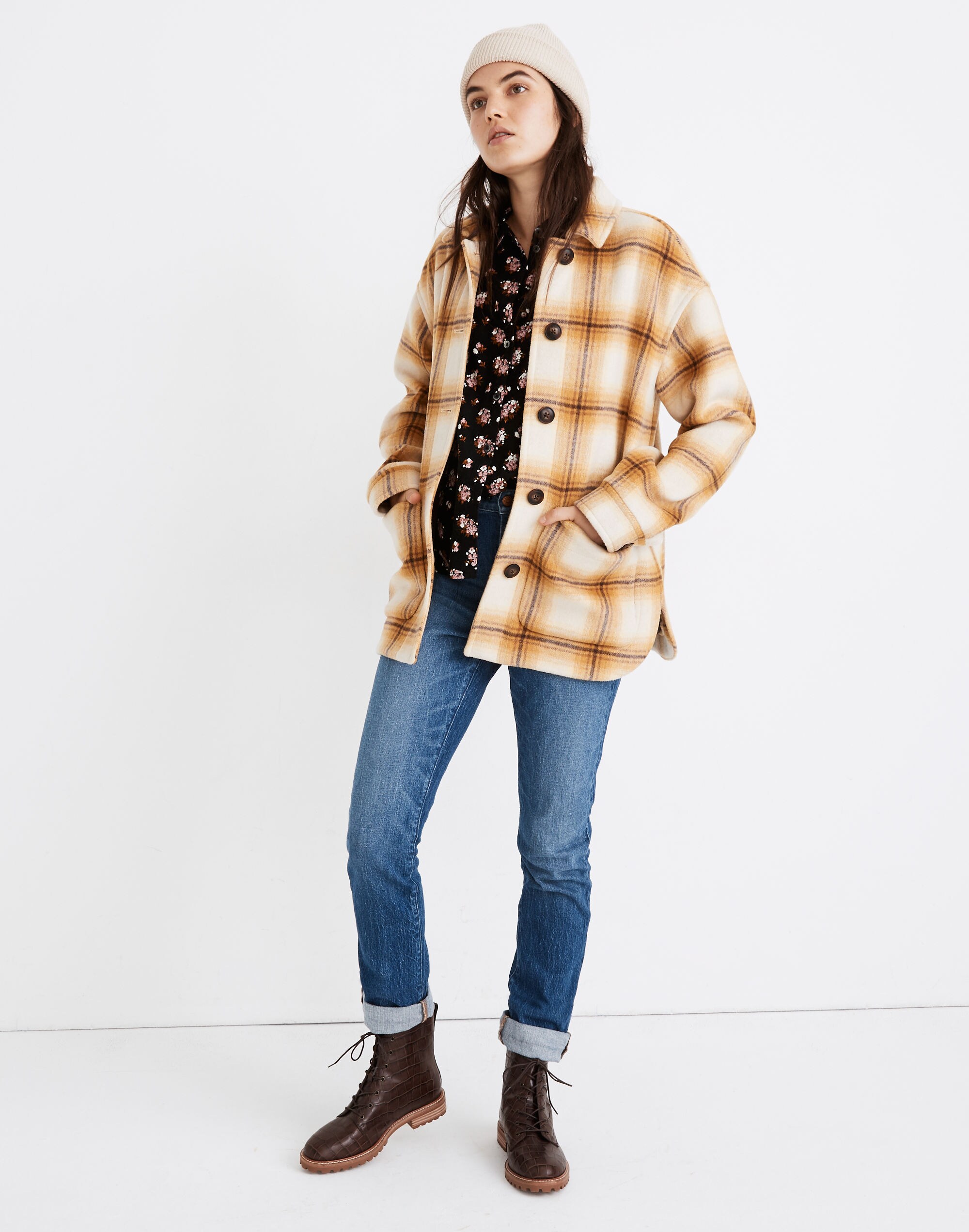 Walton Shirt-Jacket in Berean Plaid