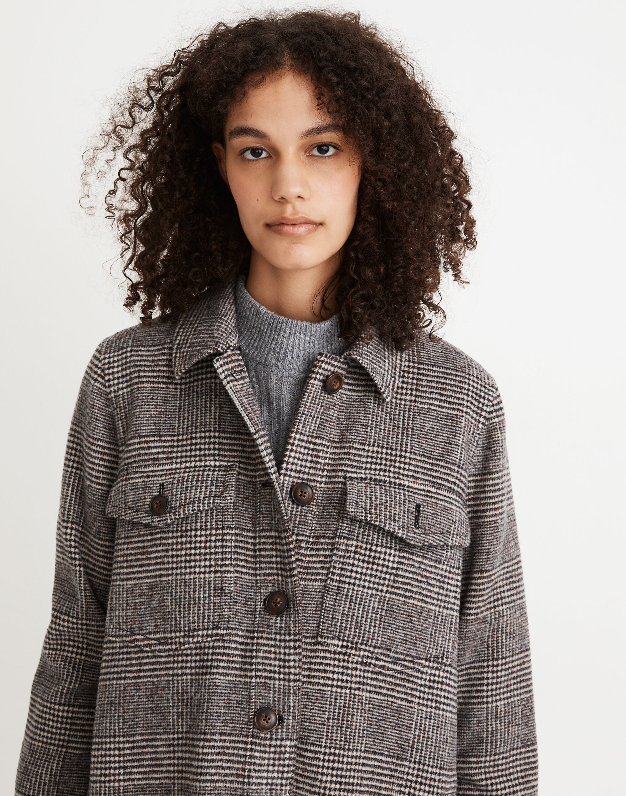 Plaid Crossbay Jacket