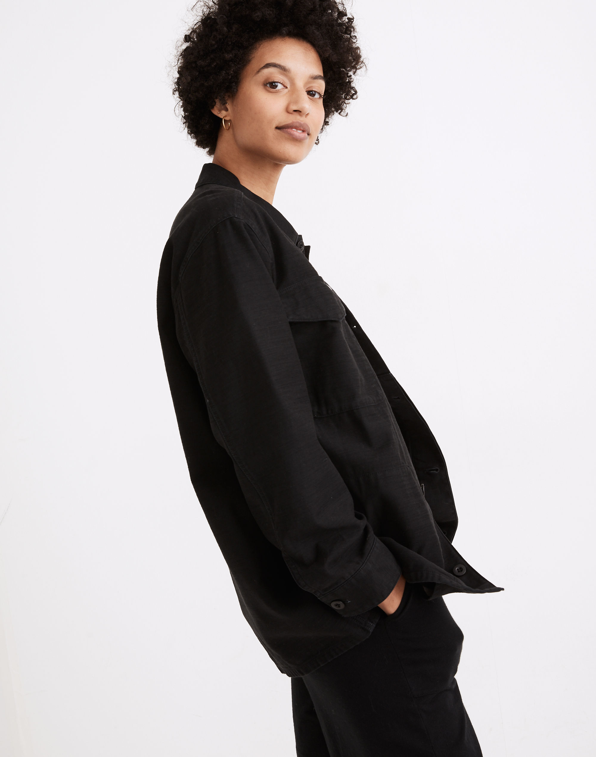 Military Shirt Jacket