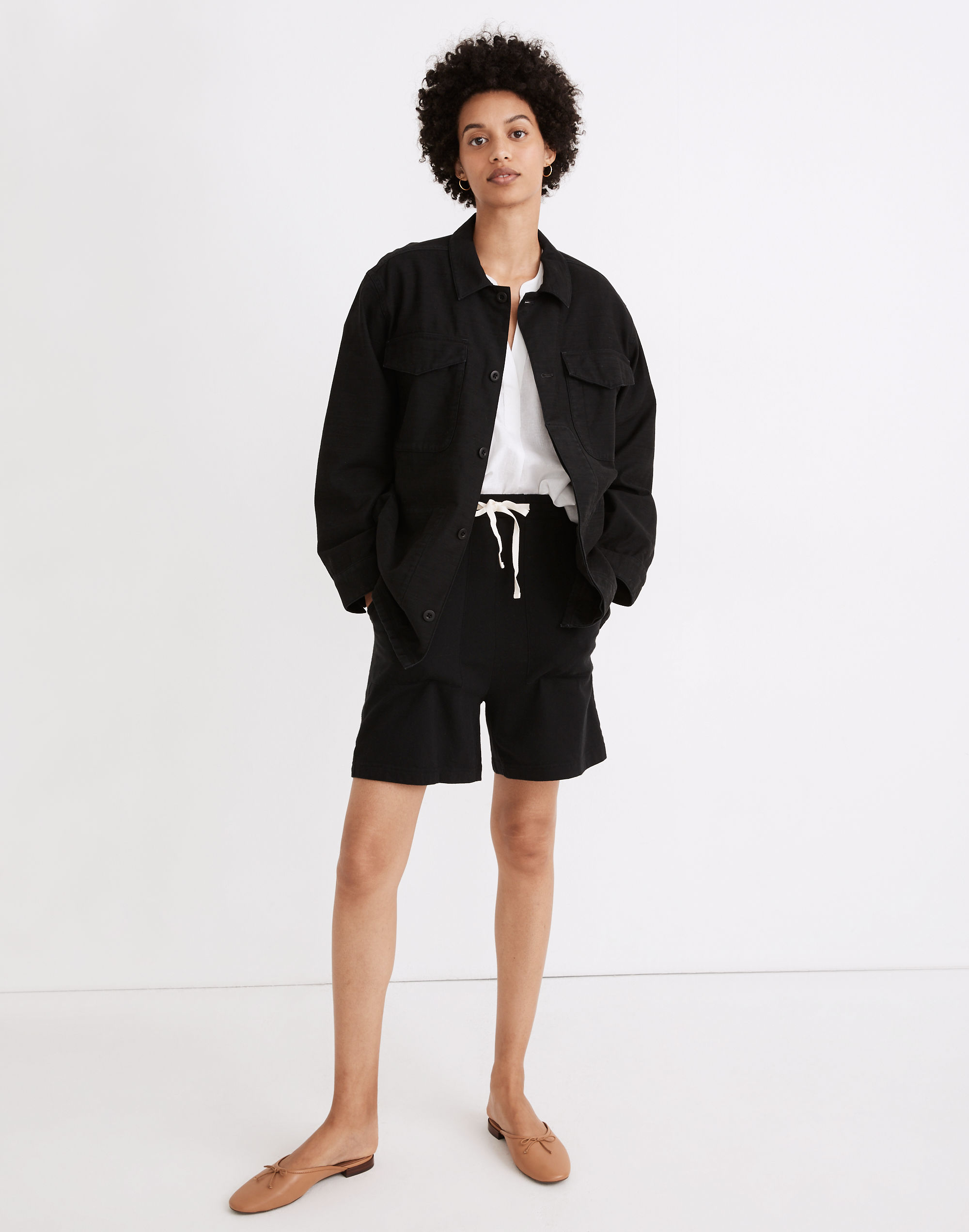 Military Shirt Jacket