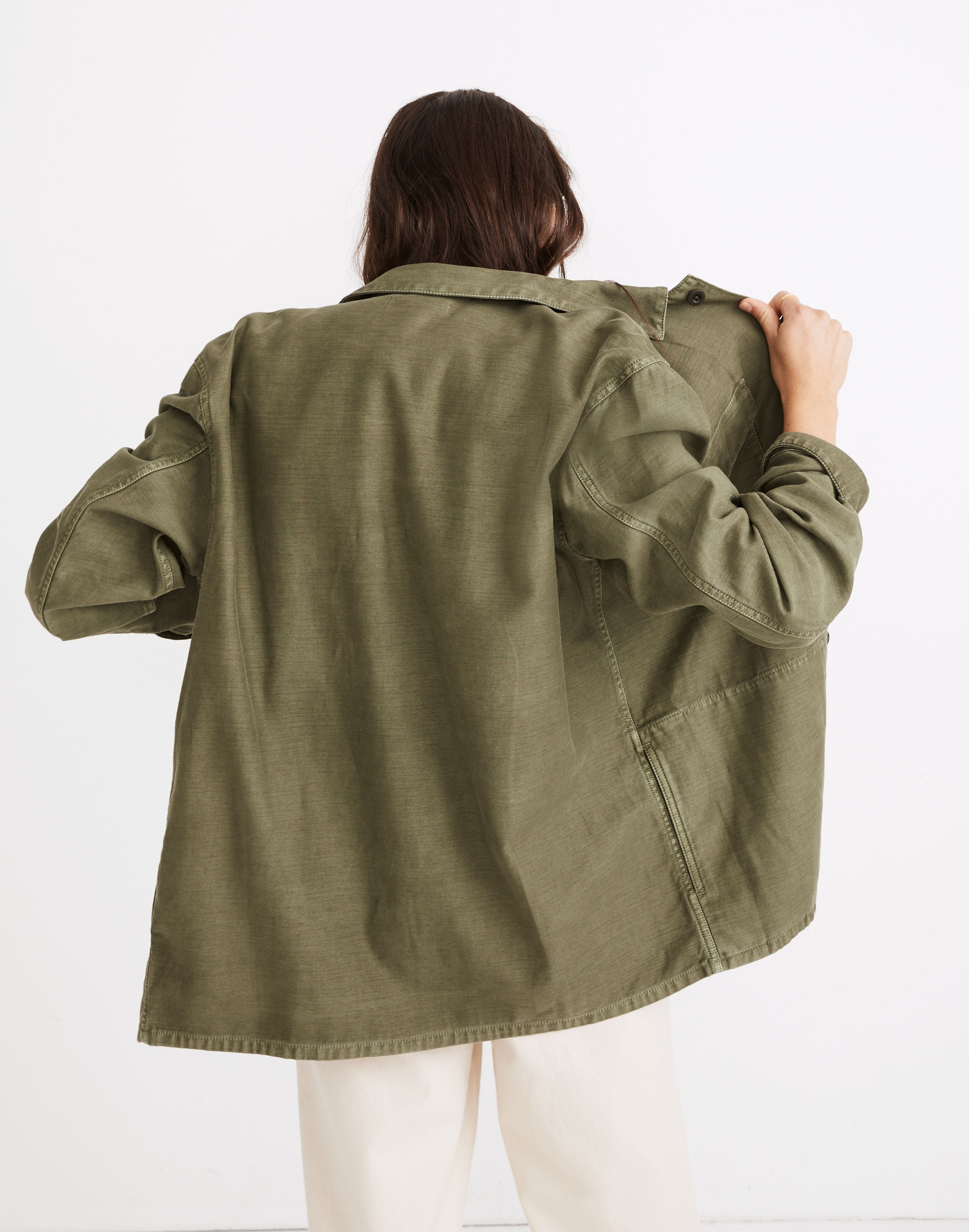 Military Shirt Jacket