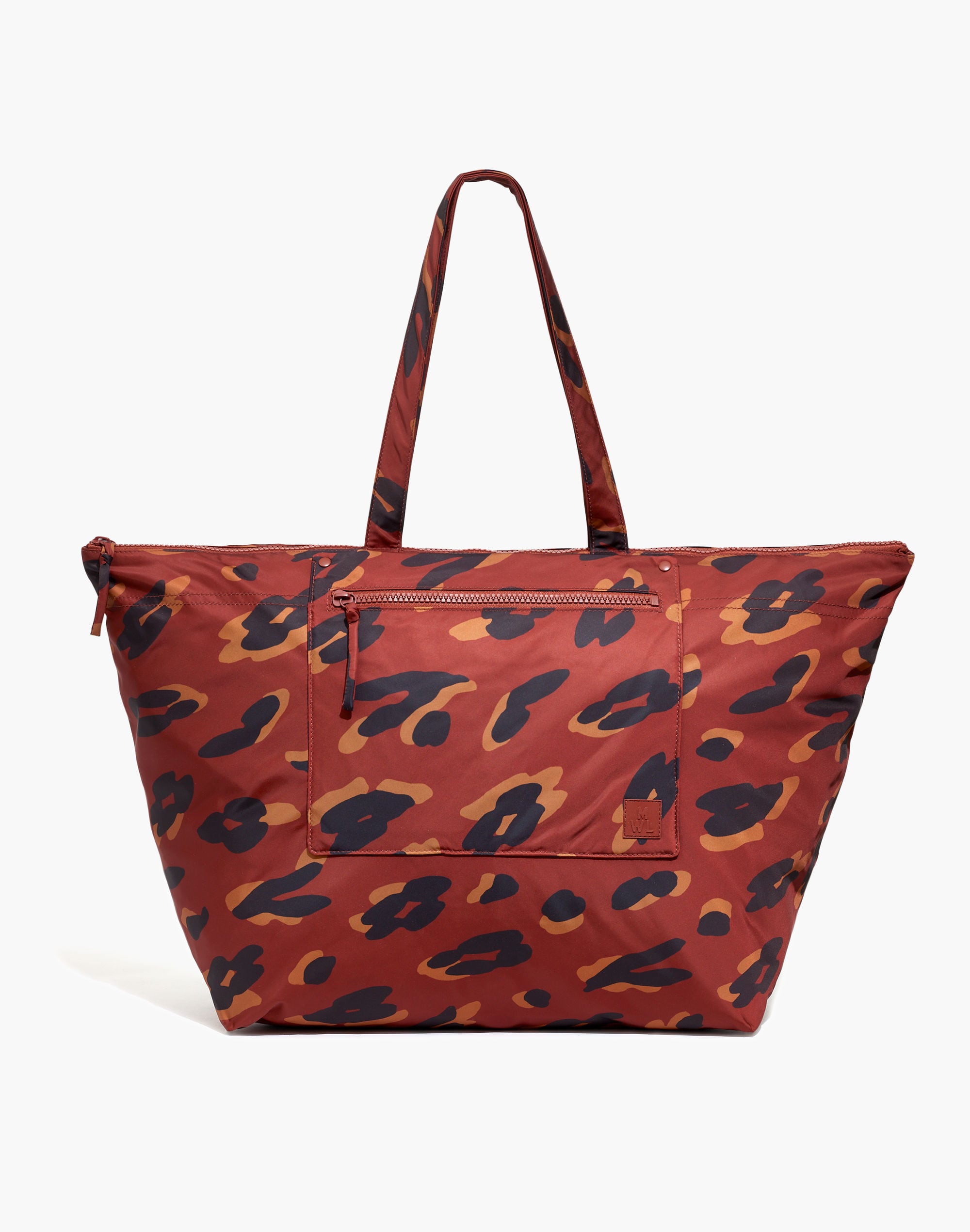 The (Re)sourced Weekender Bag in Painted Leopard
