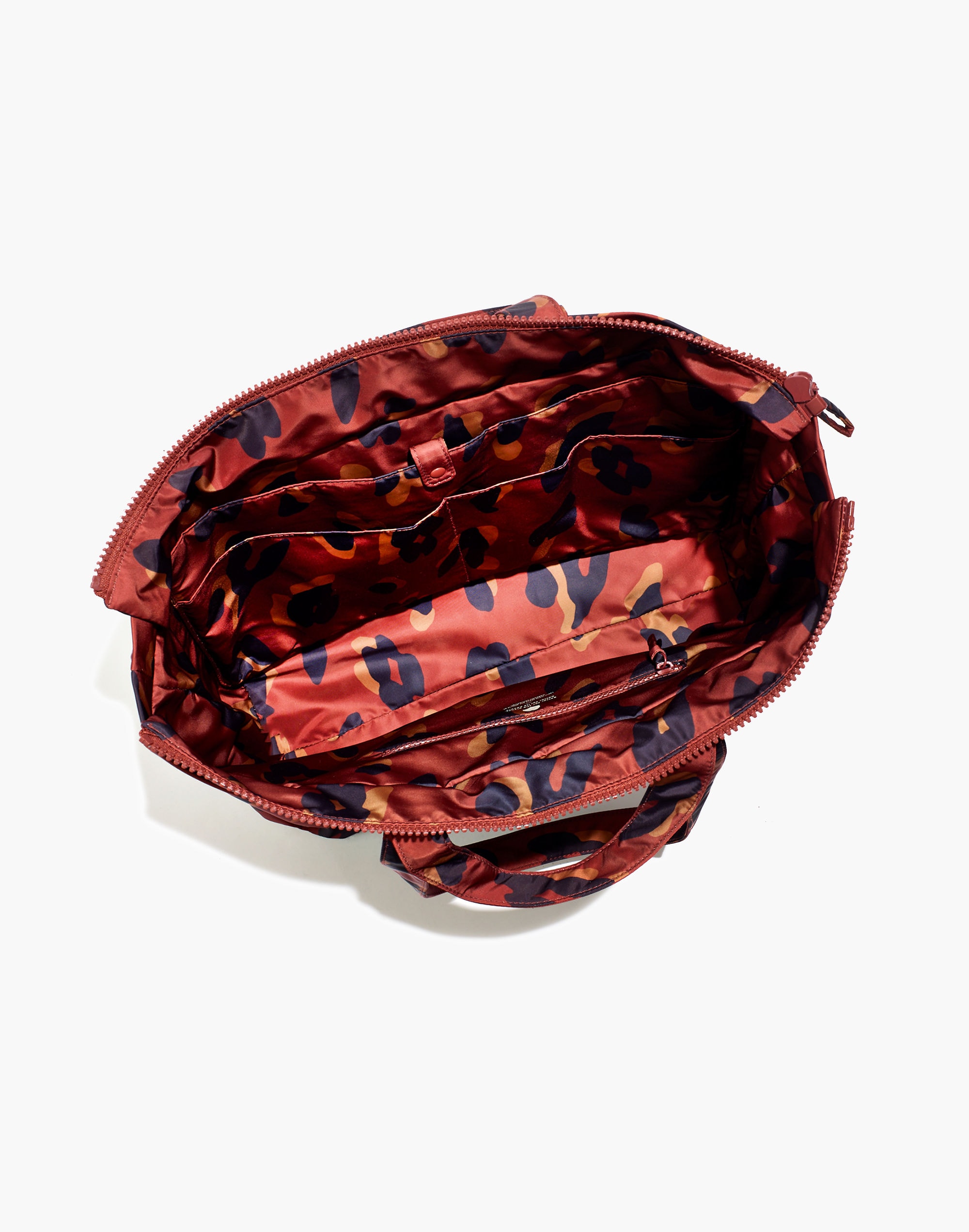 The (Re)sourced Tote Bag in Painted Leopard