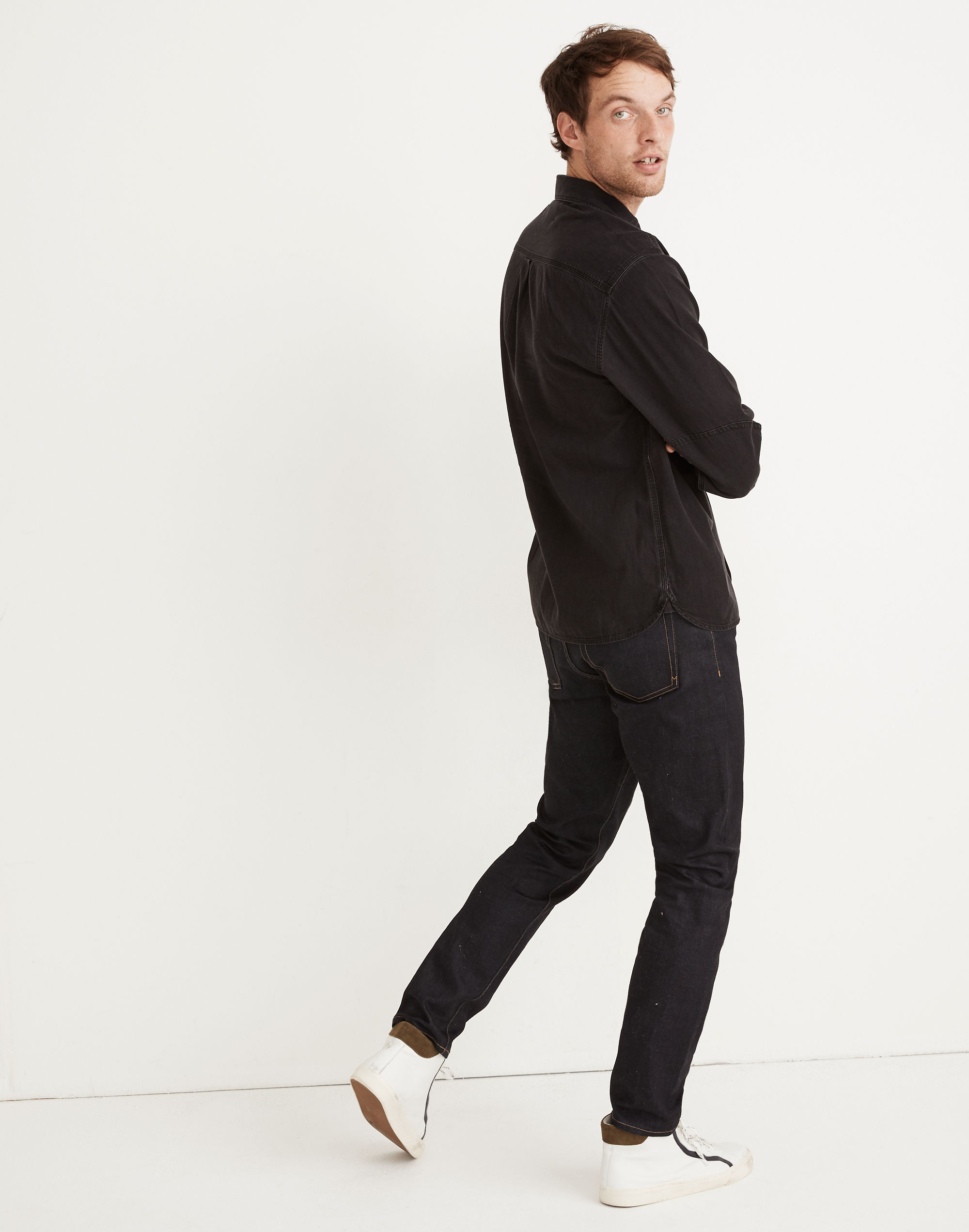 Denim Work Shirt in Ace Wash