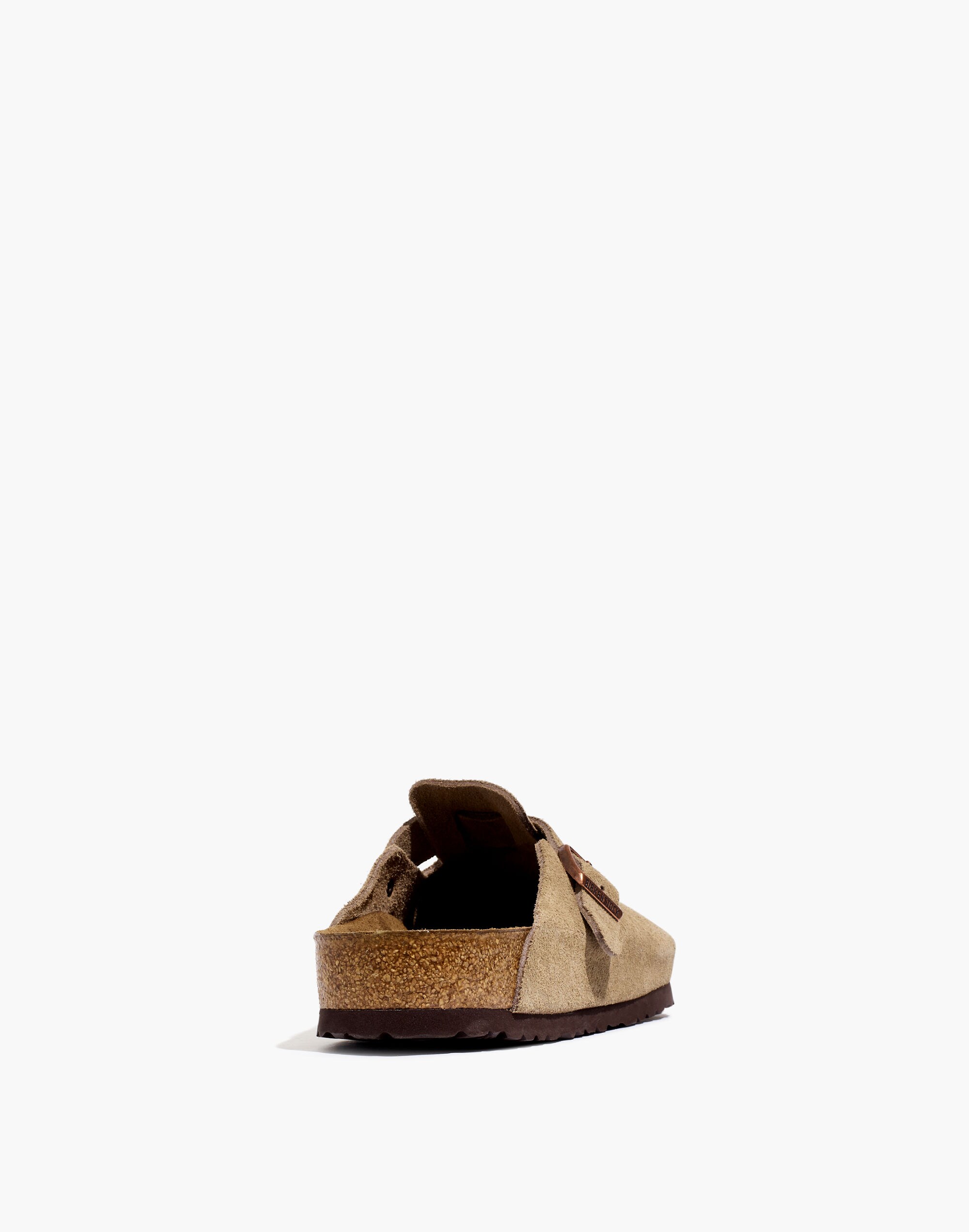 Birkenstock&reg; Boston Suede Soft Footbed Clogs