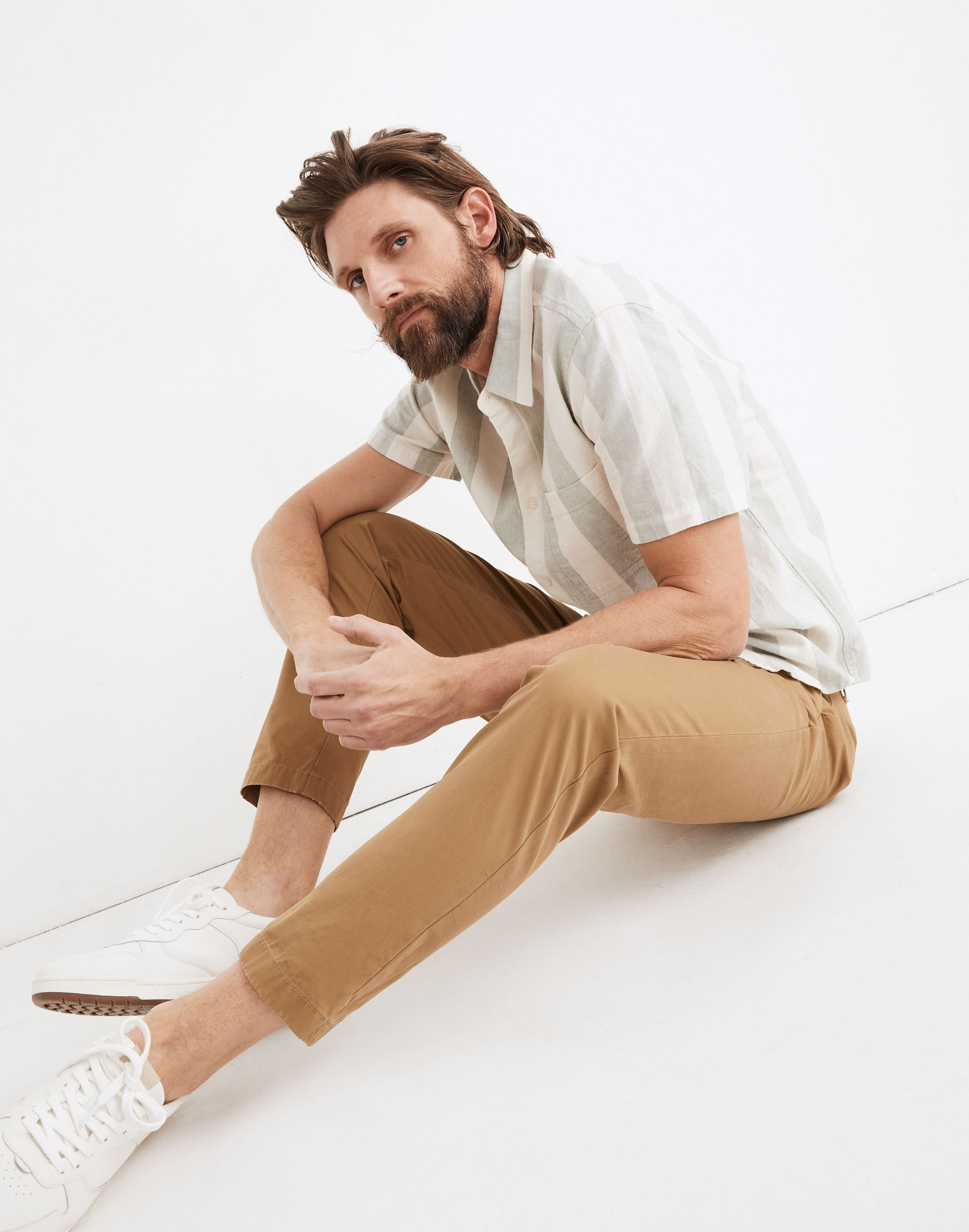 Relaxed Taper Lightweight Chino Pants