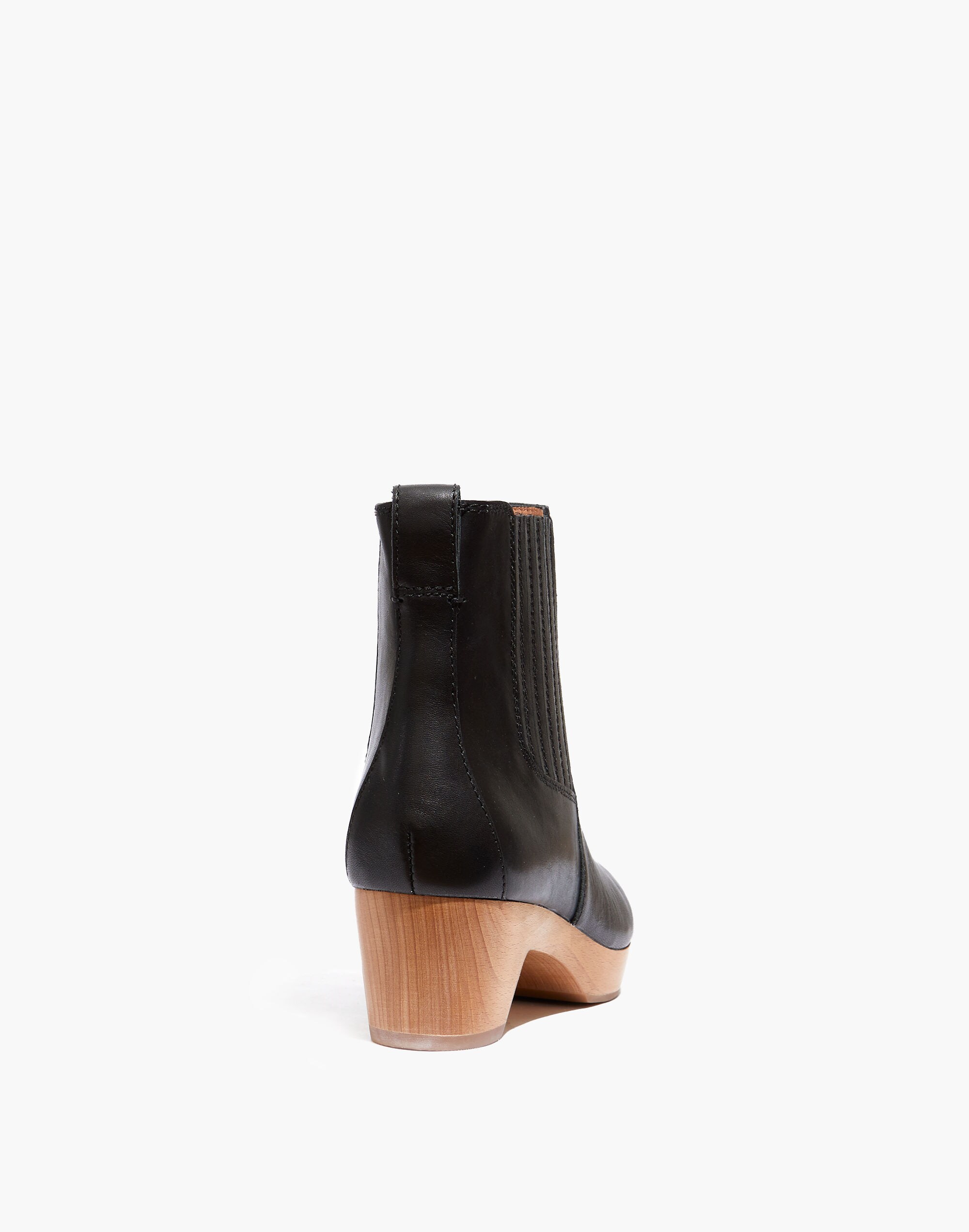 The Clog Boot in Leather