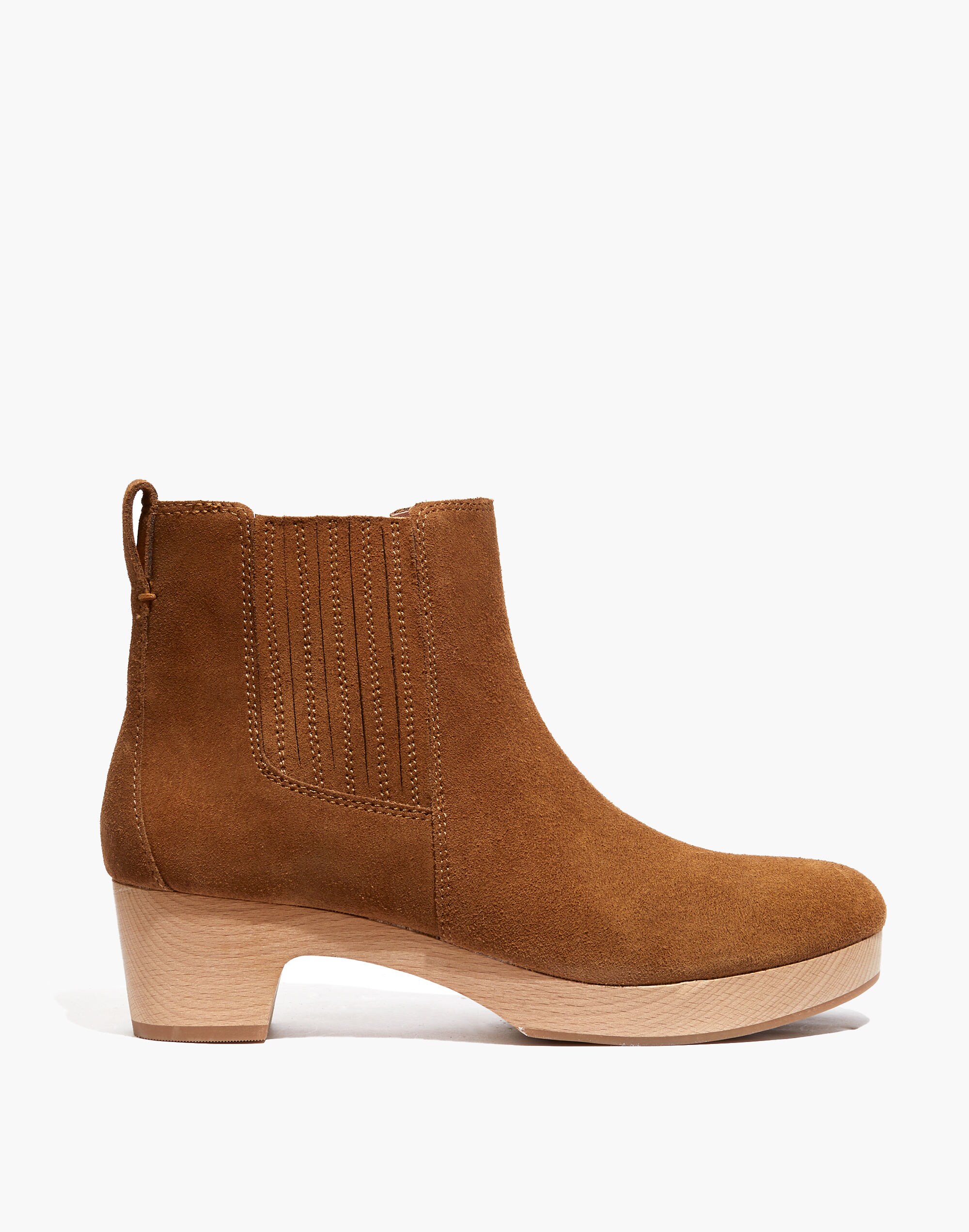 The Clog Boot in Suede