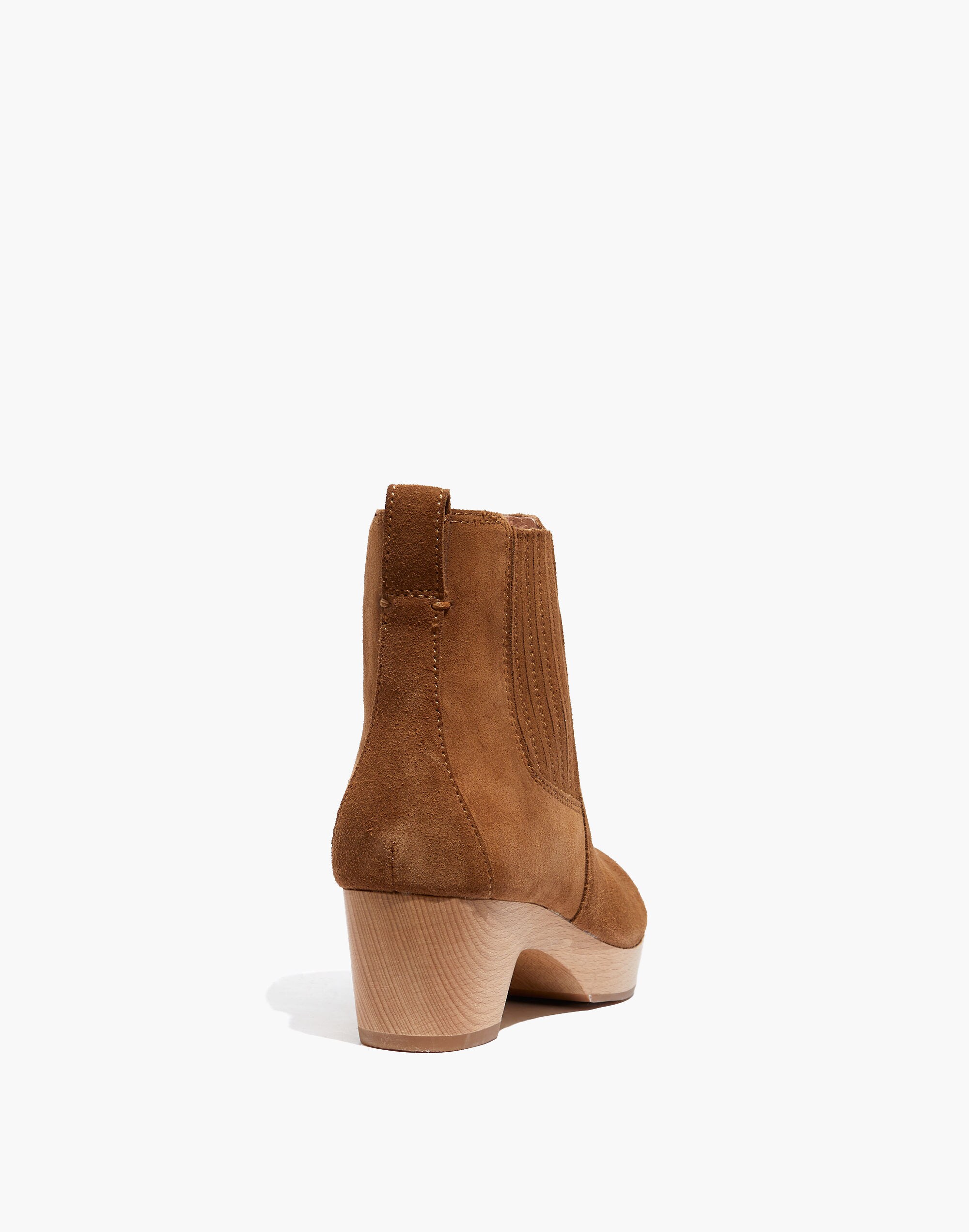 The Clog Boot in Suede