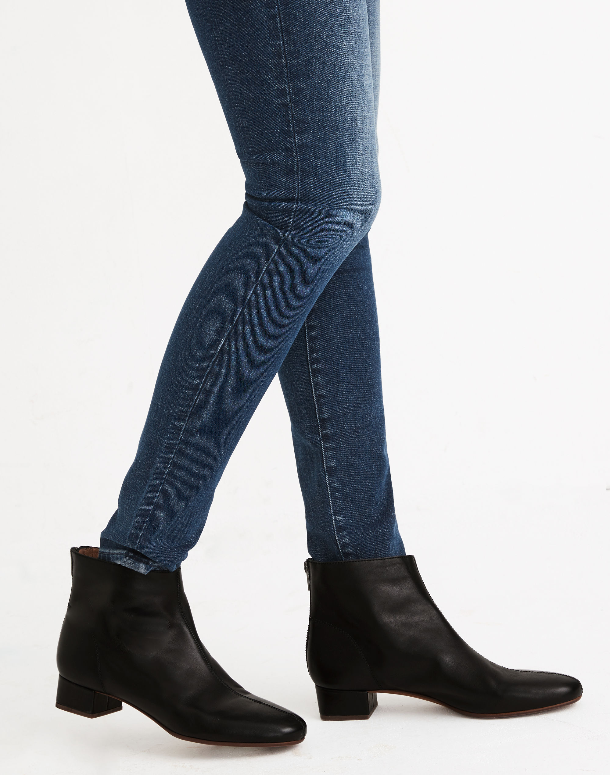 The Rena Ankle Boot in Leather