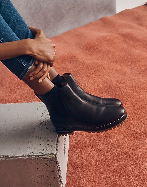 Women's Chelsea Boot in Leather | Madewell