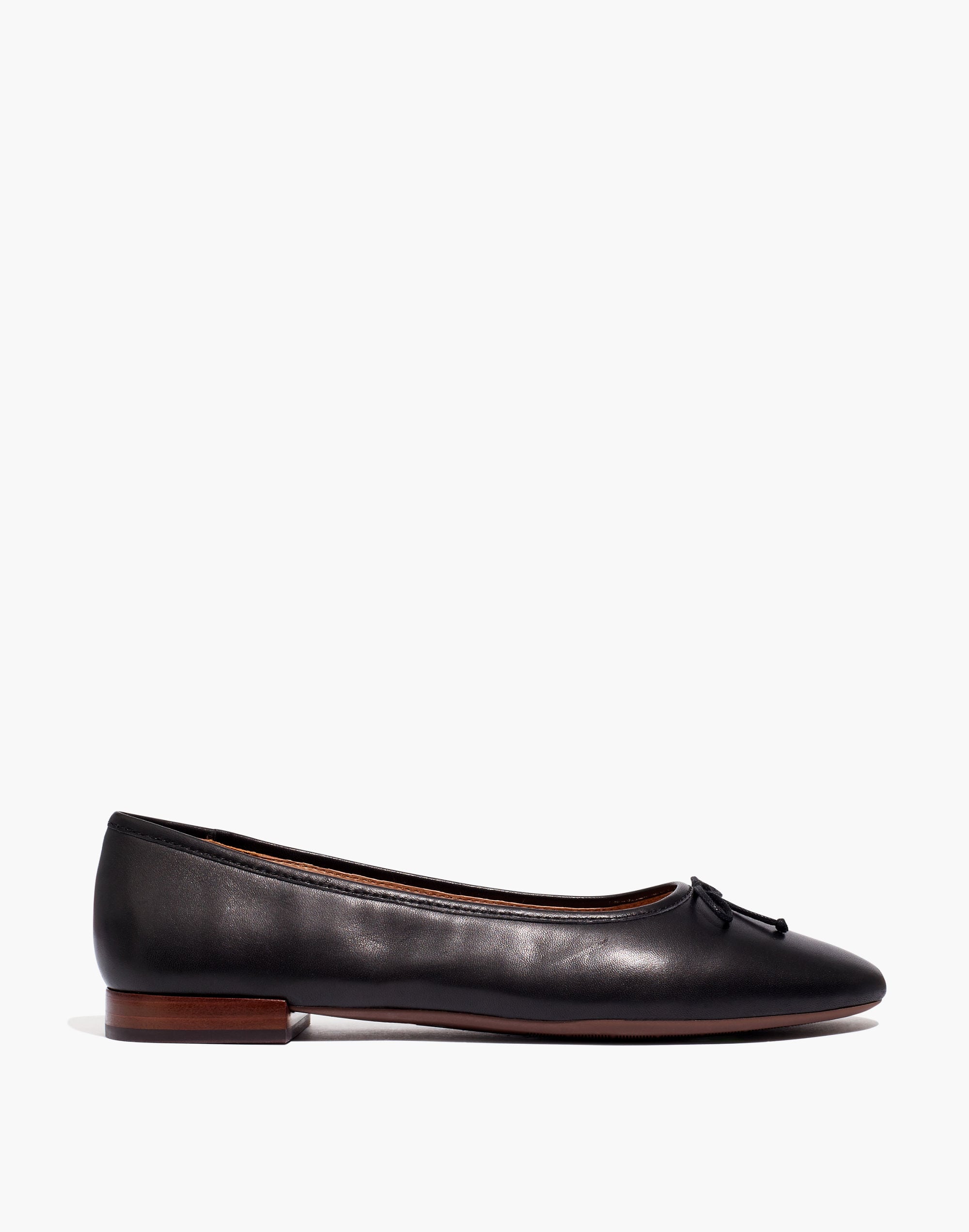 The Adelle Ballet Flat in Leather
