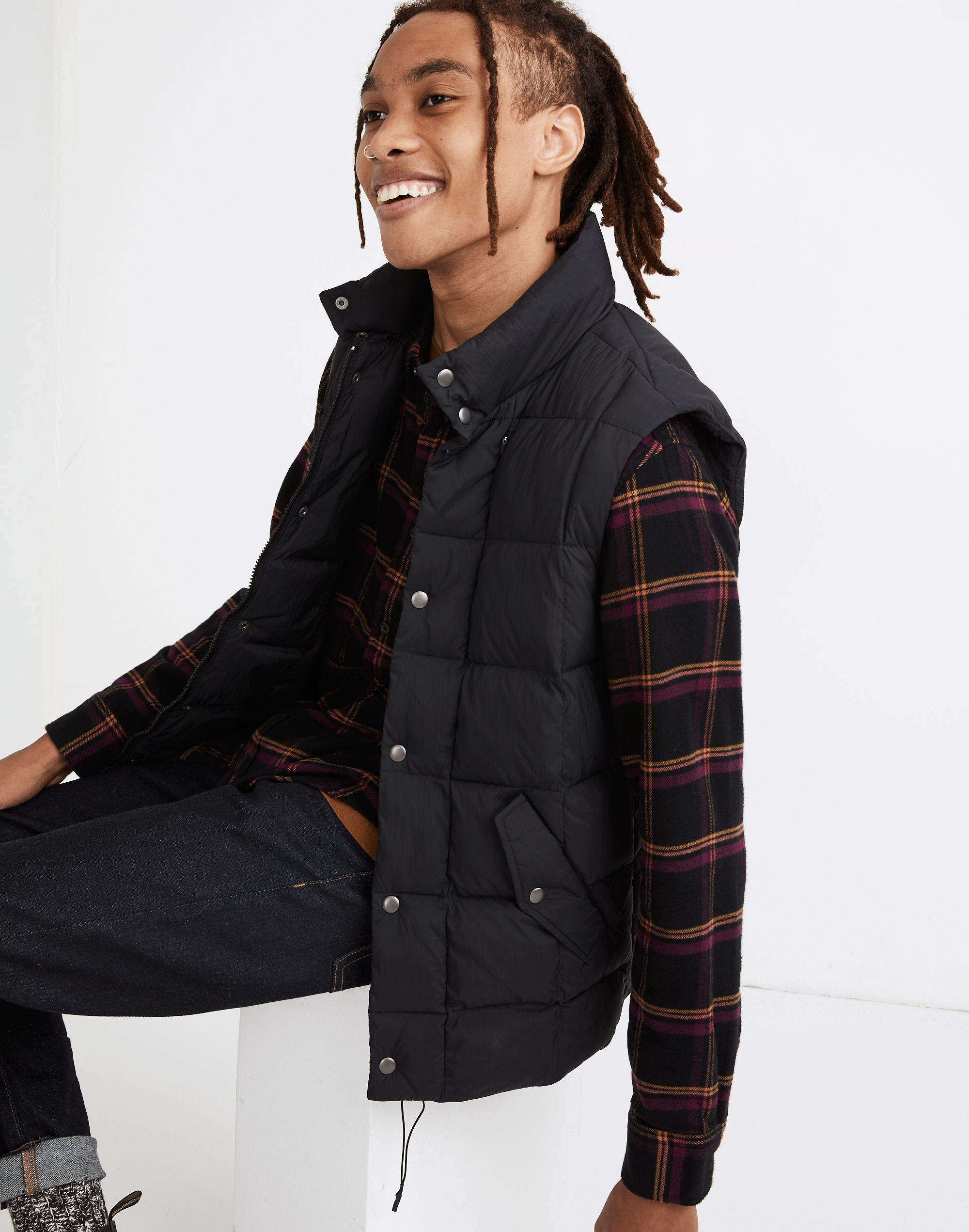 Quilted Puffer Vest