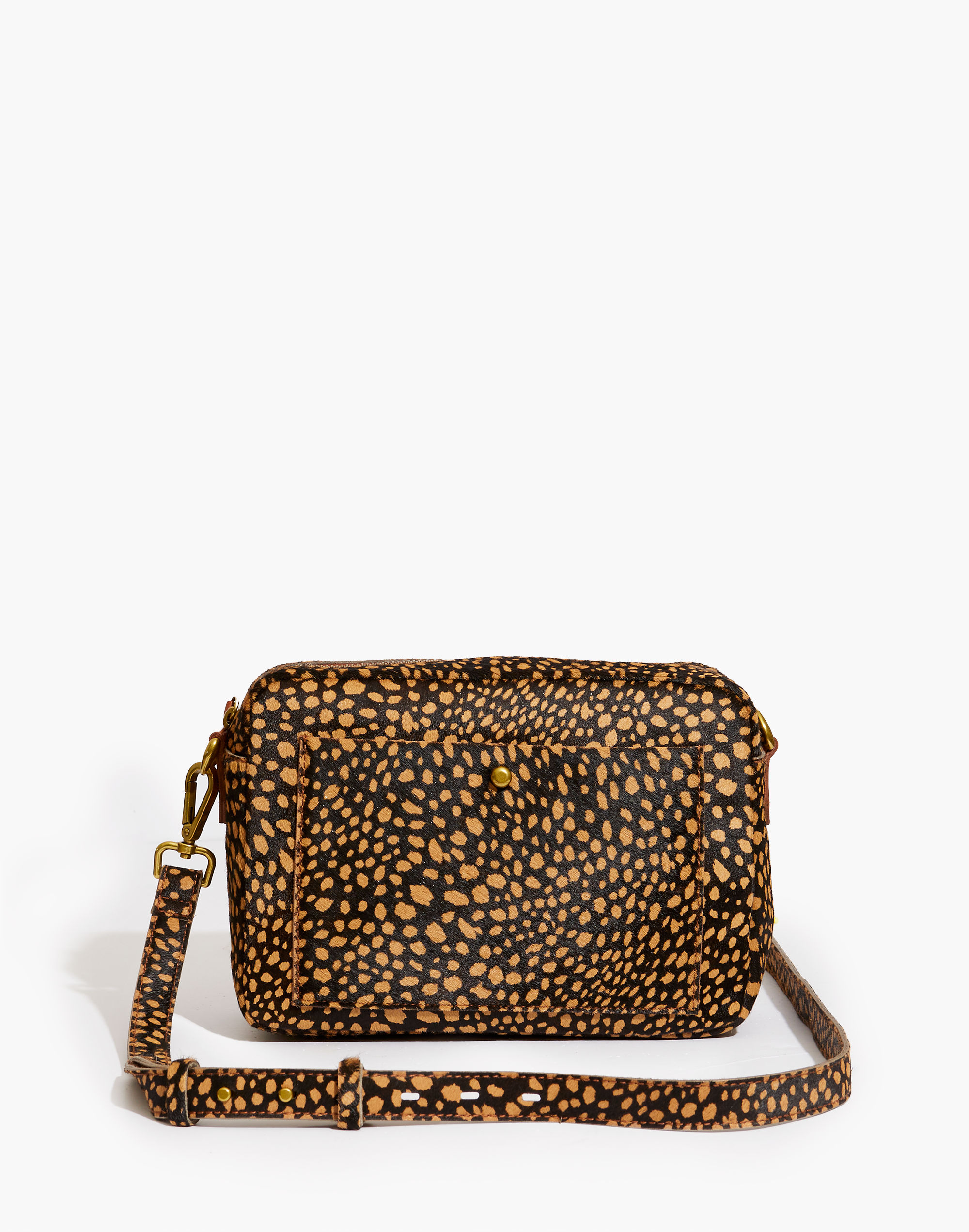 The Large Transport Camera Bag: Dotted Calf Hair Edition