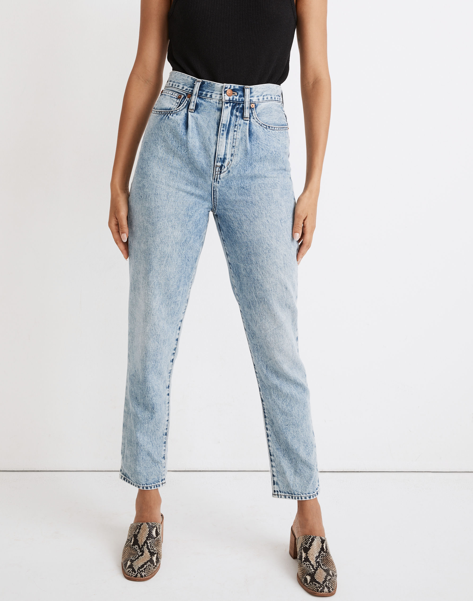 The Pleated Momjean in Phair Wash