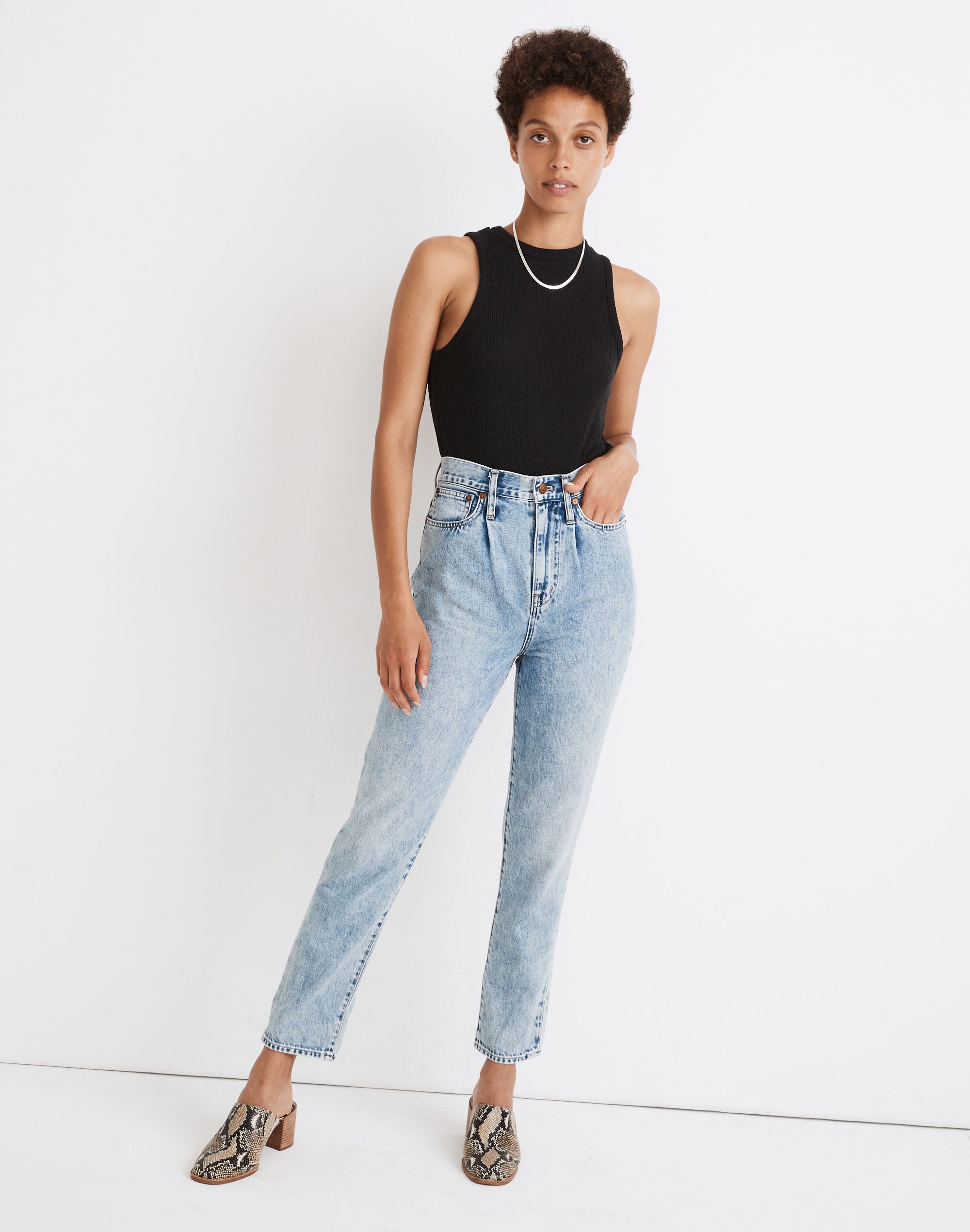 The Pleated Momjean in Phair Wash