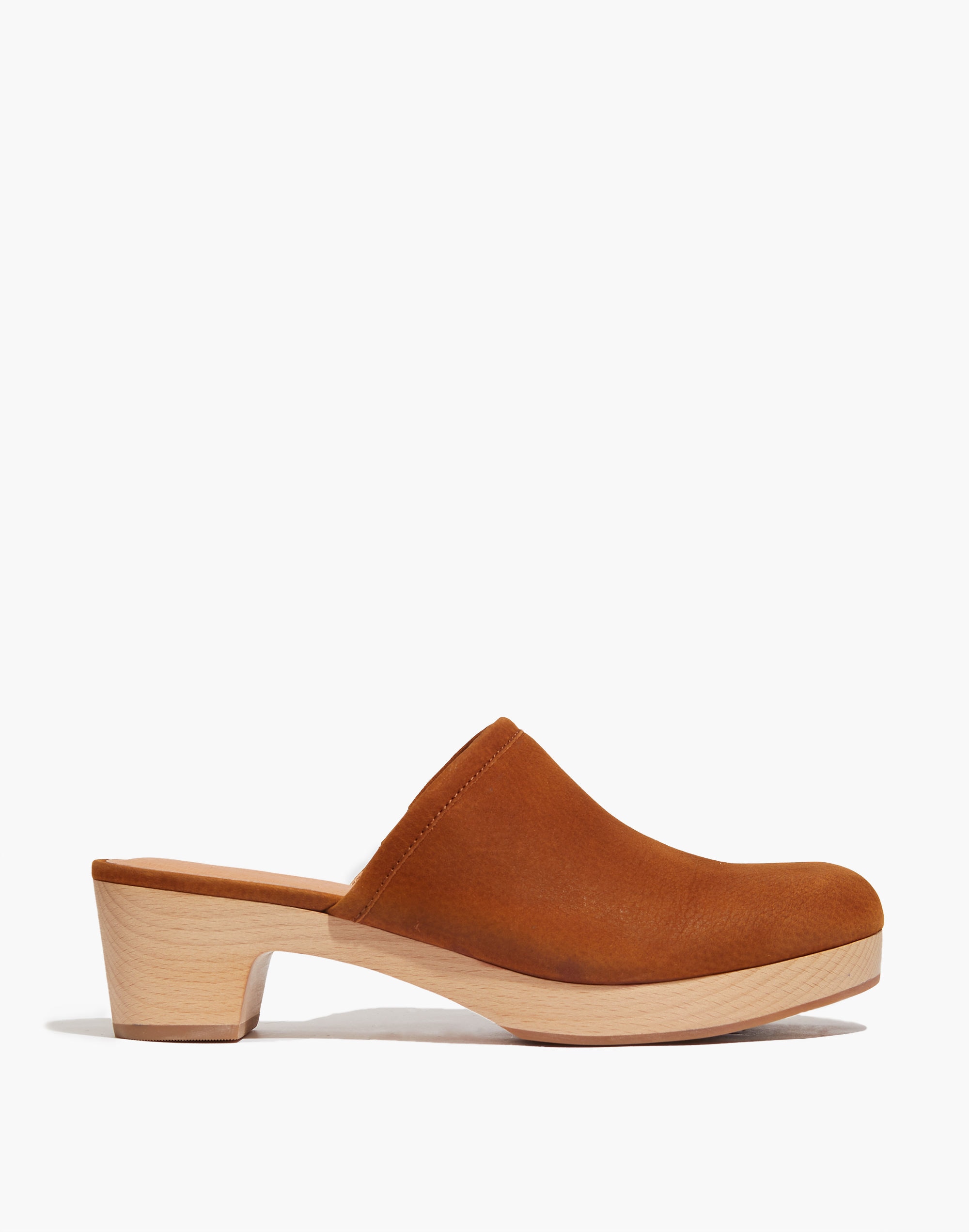 The Ruby Clog in Suede