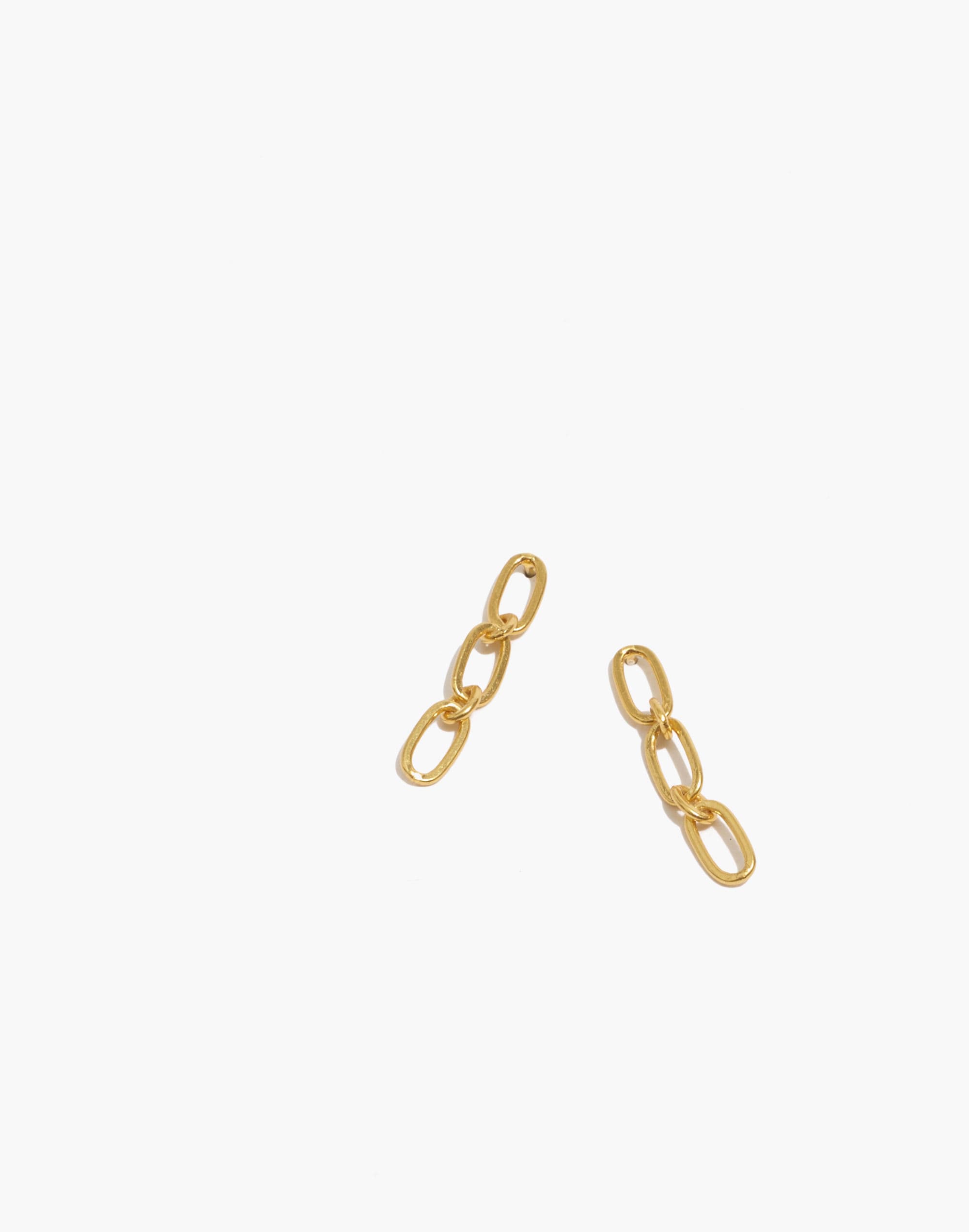 Paperclip Chain Earrings
