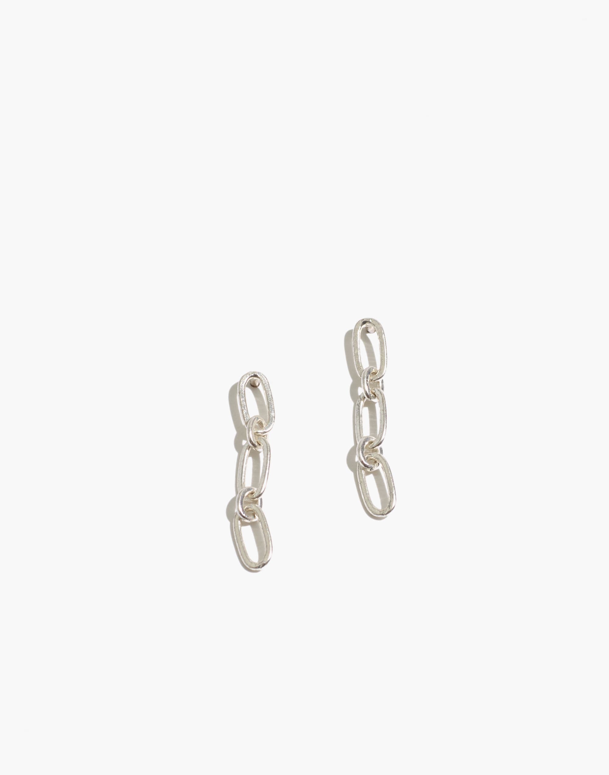 Paperclip Chain Earrings