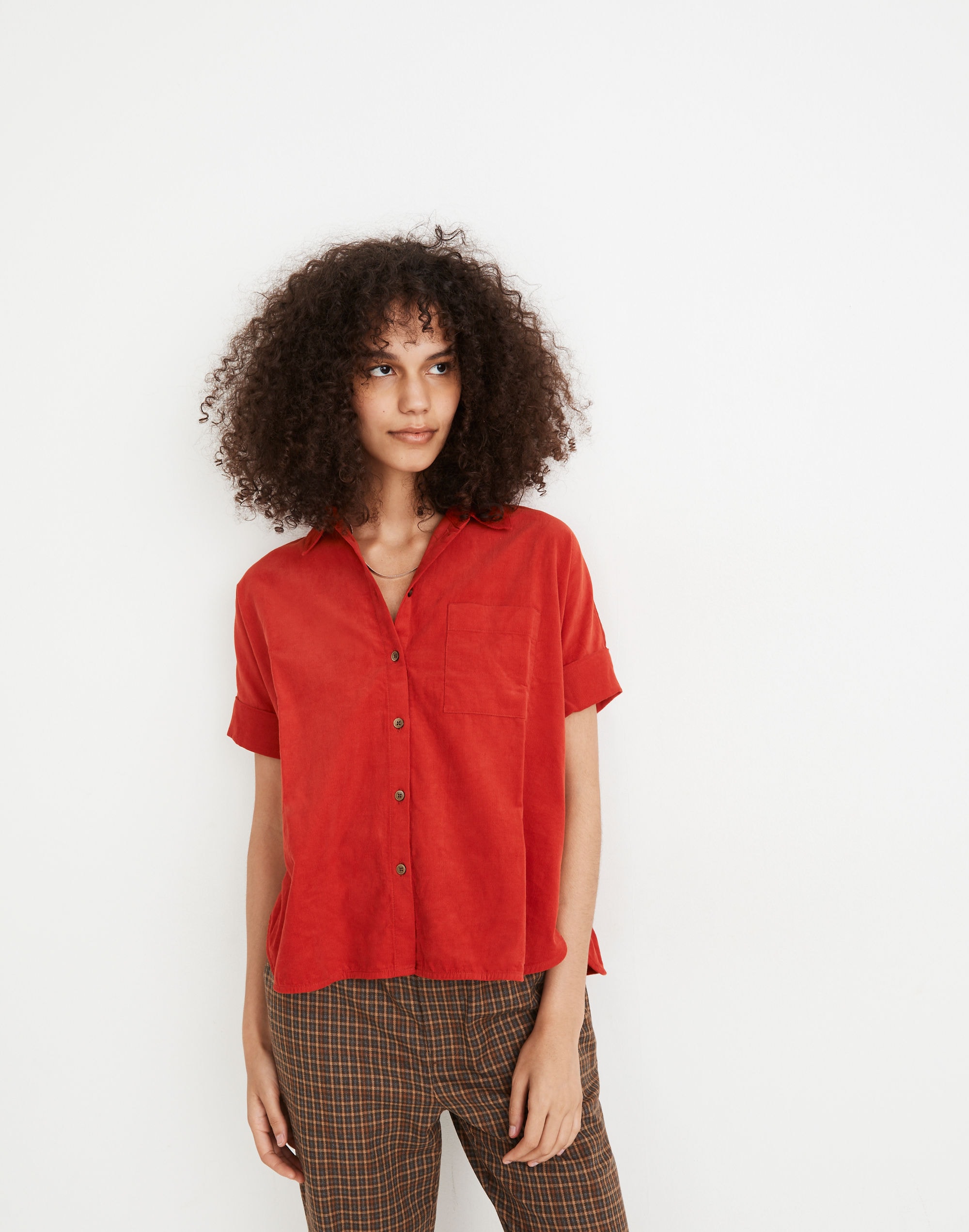 corduroy daily shirt