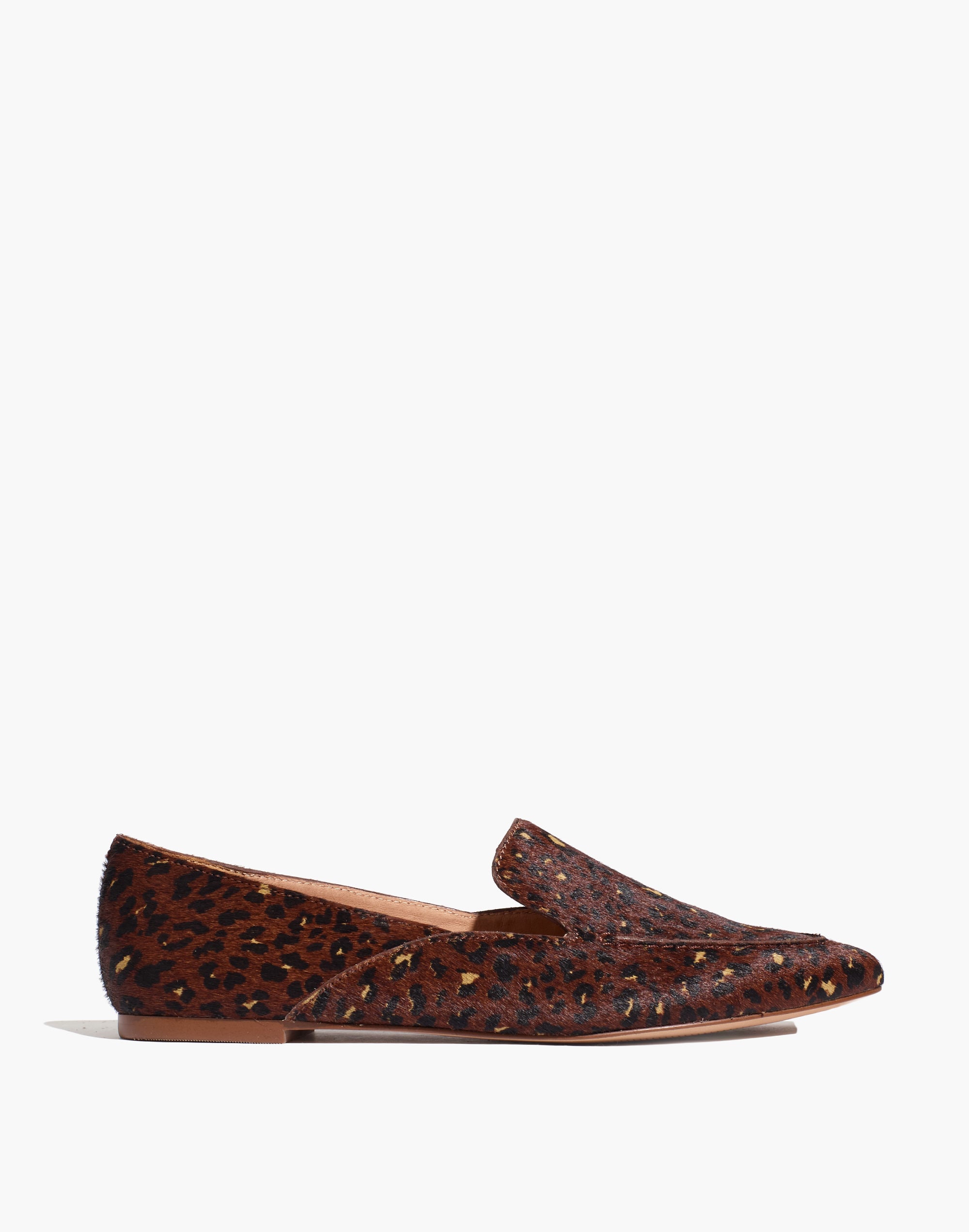 The Frances Skimmer in Painted Leopard Calf Hair