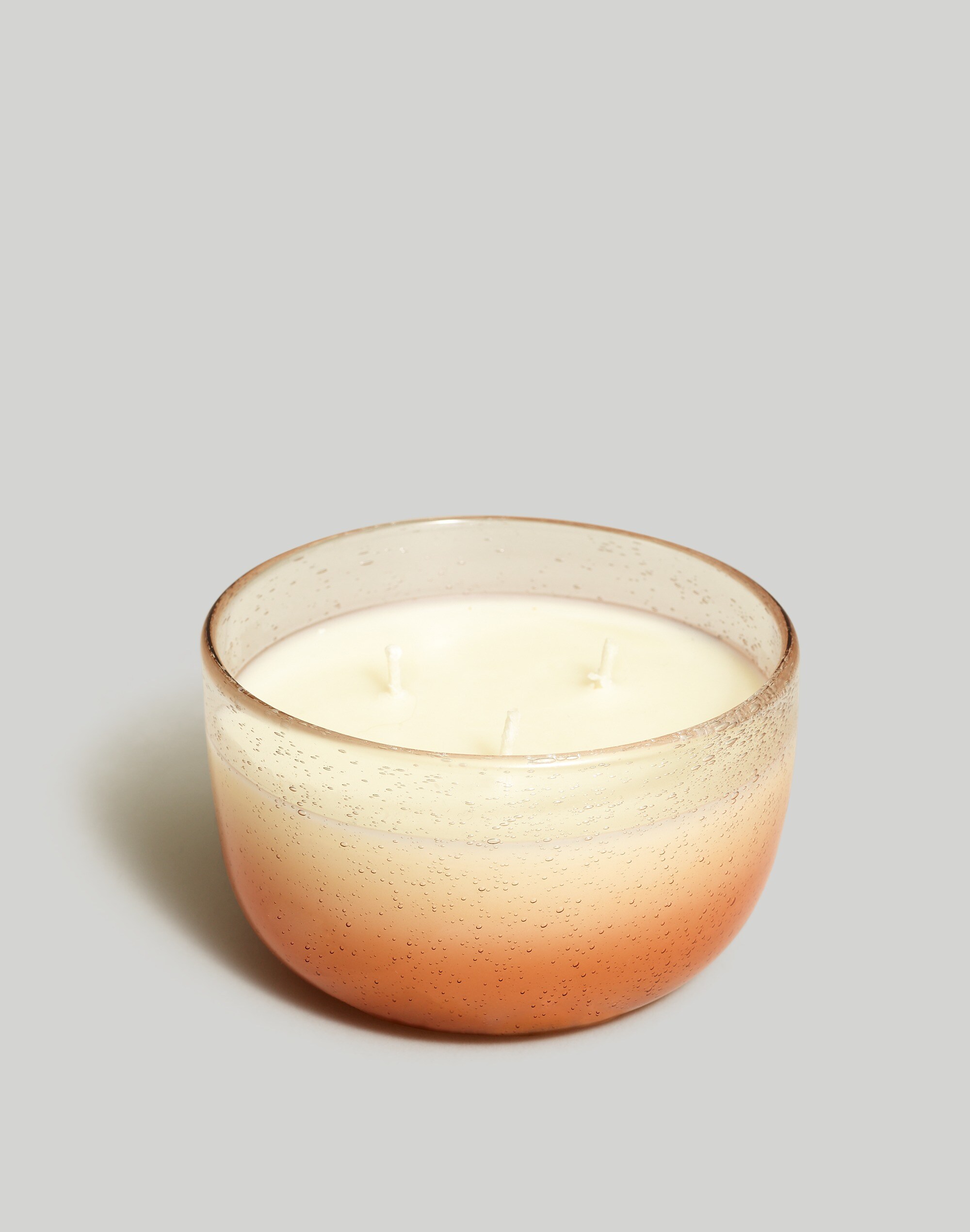 Large Bubble Glass Candle