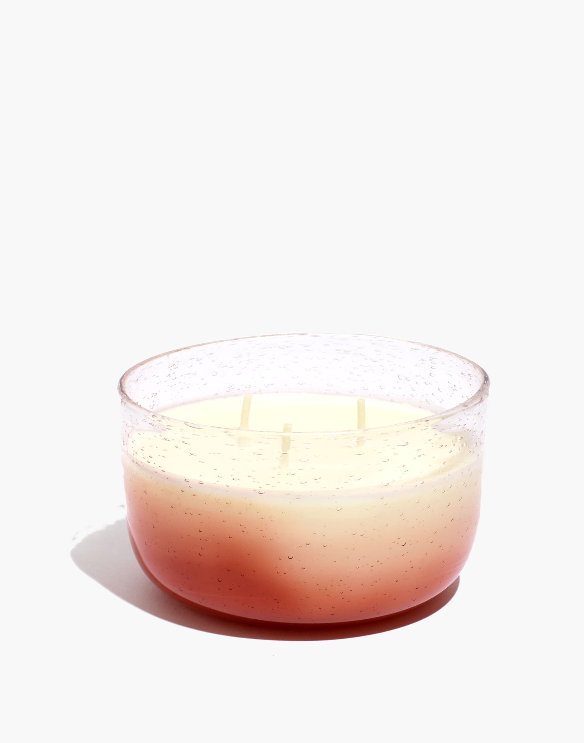 Large Bubble Glass Candle