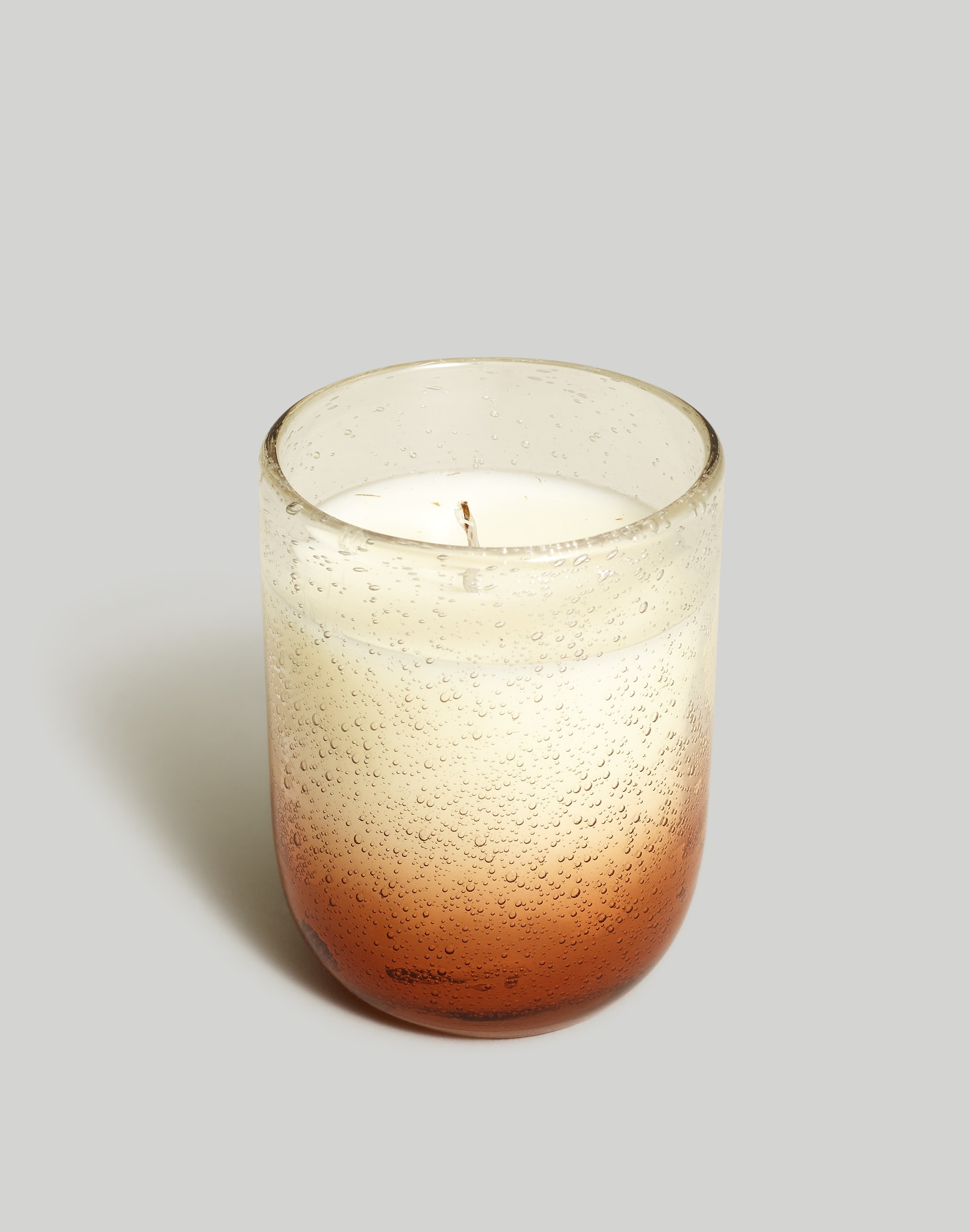 Small Bubble Glass Candle