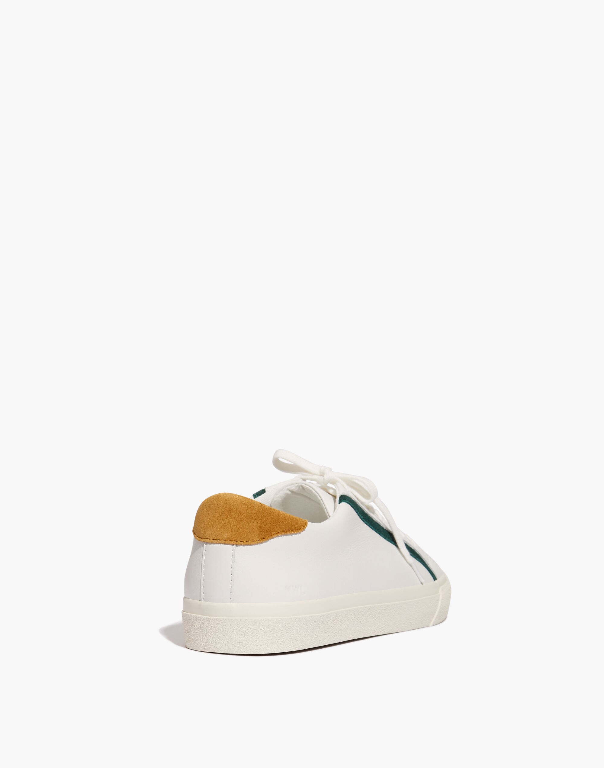 Sidewalk Low-Top Sneakers in Colorblock Leather