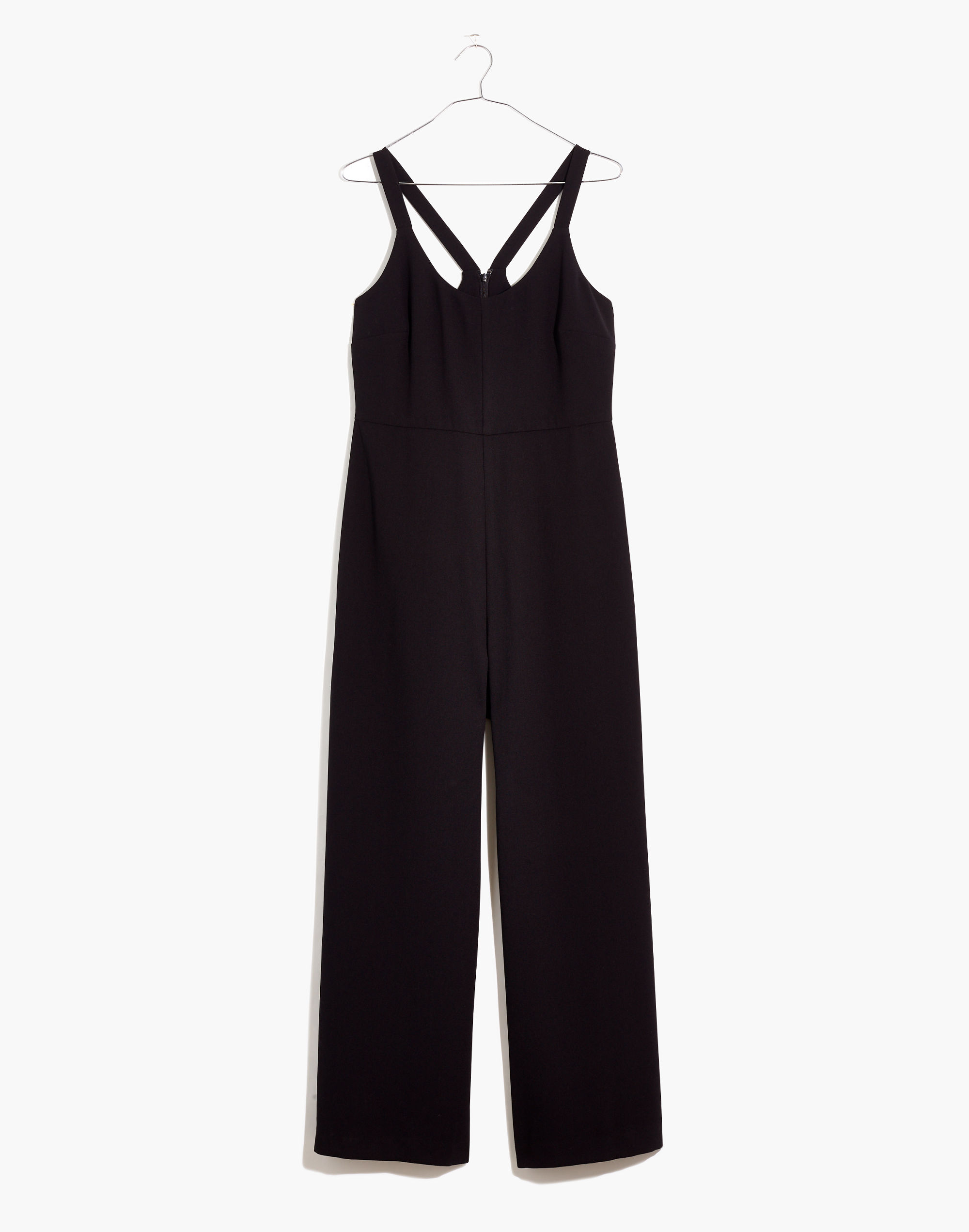 Petite Scoopneck Wide-Leg Jumpsuit