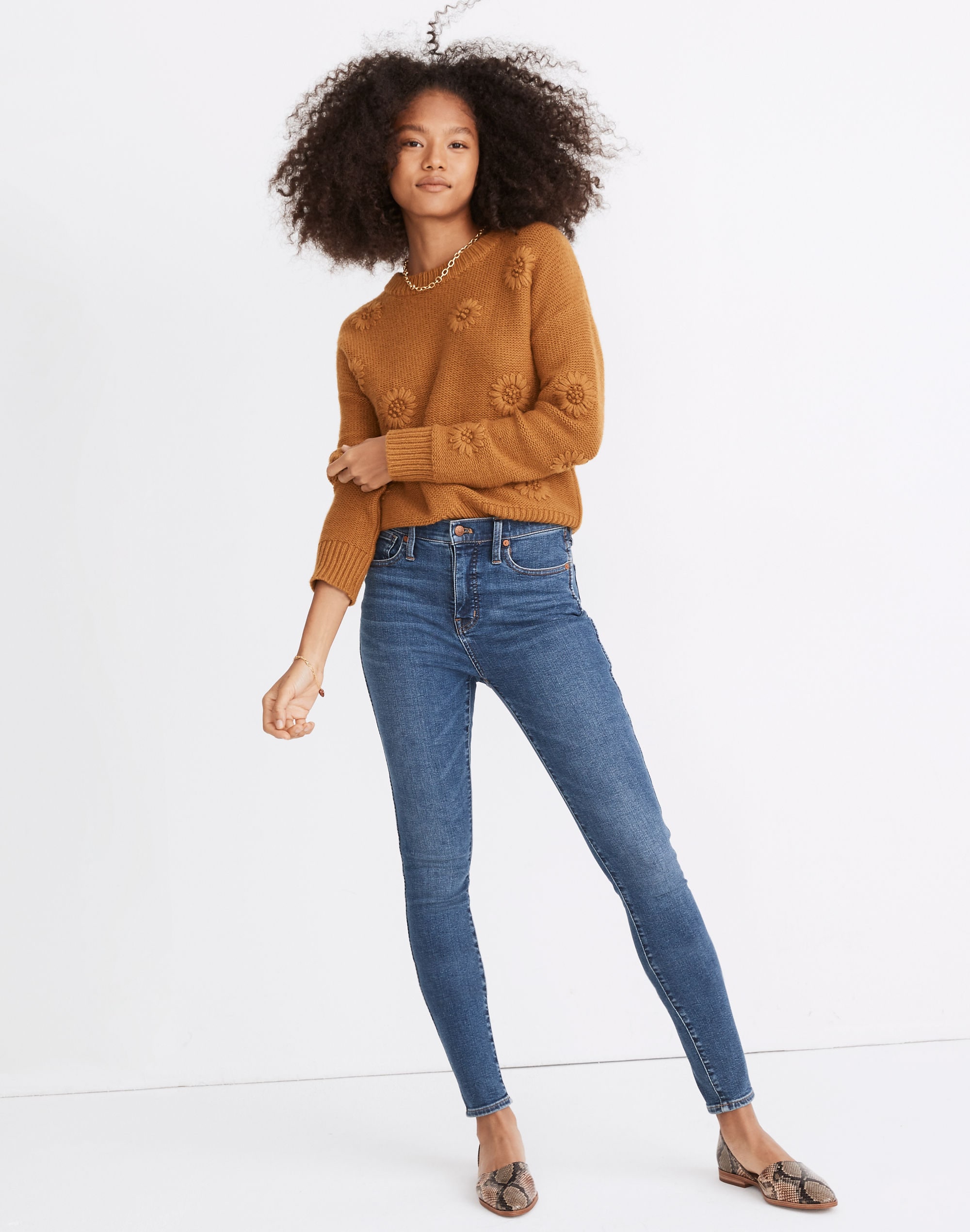 10" High-Rise Skinny Jeans in Wendover Wash: TENCEL&trade; Denim Edition