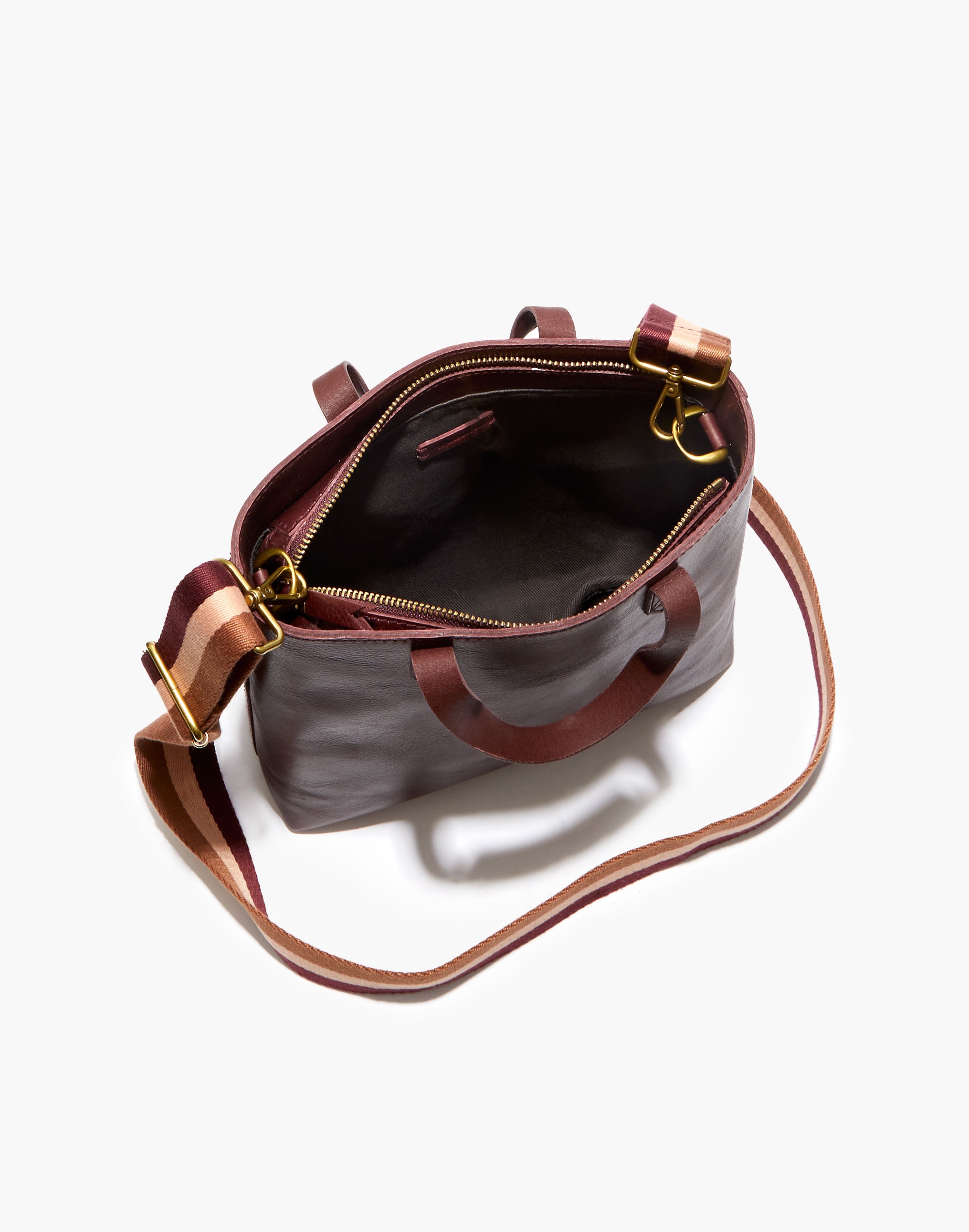 The Zip-Top Transport Crossbody: Webbing Strap Edition