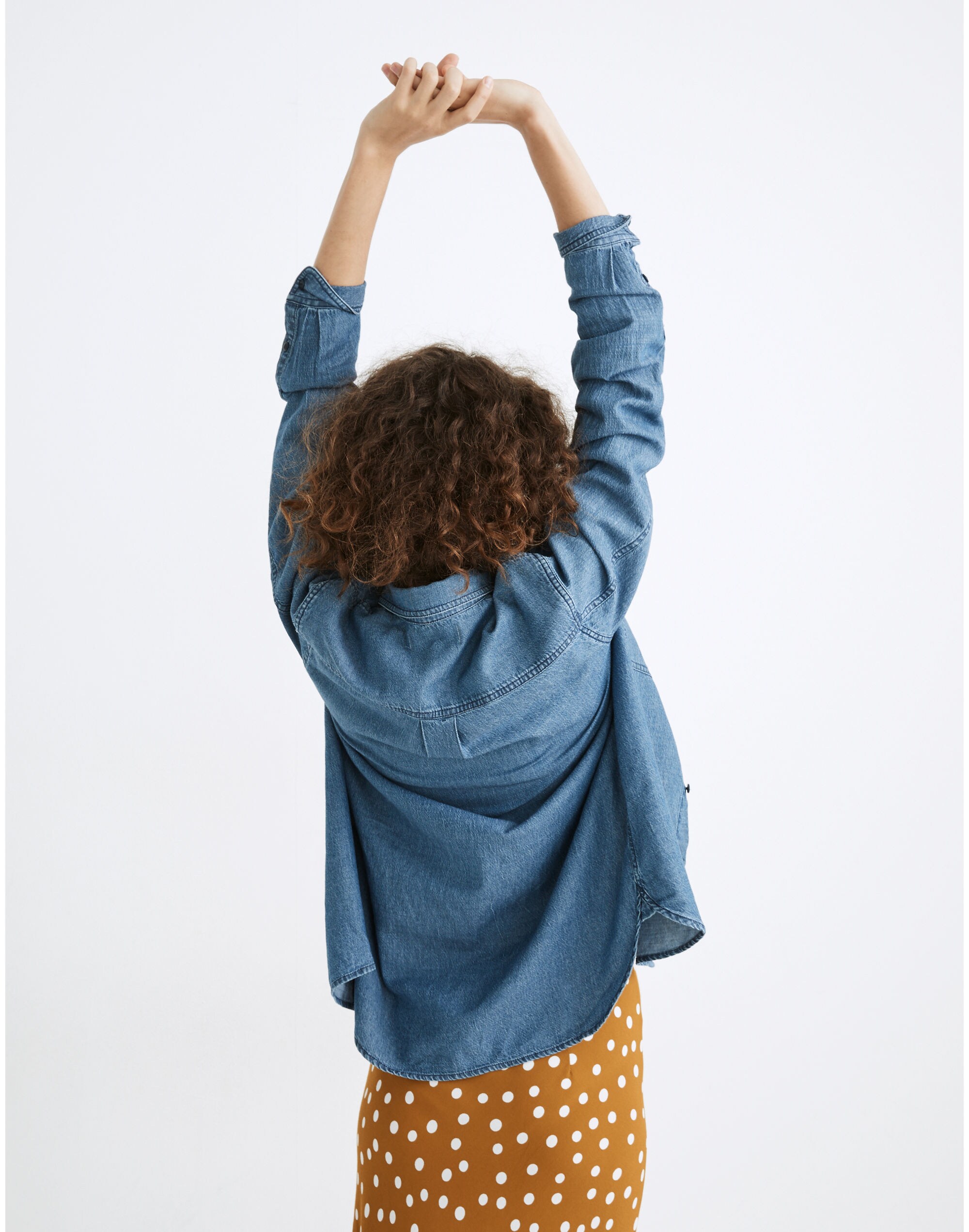 Denim Classic Button-Up Shirt