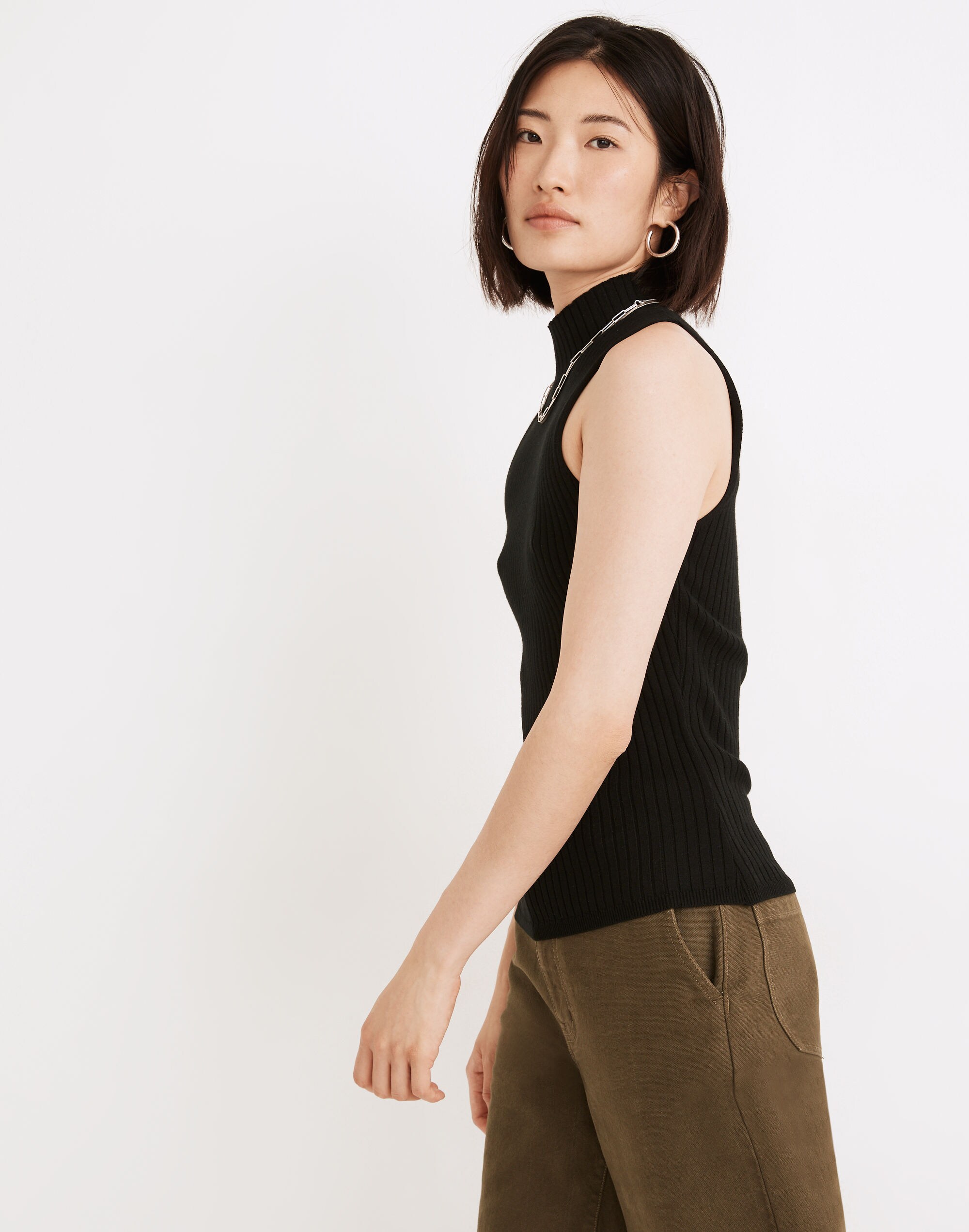Pearson Mockneck Sweater Tank