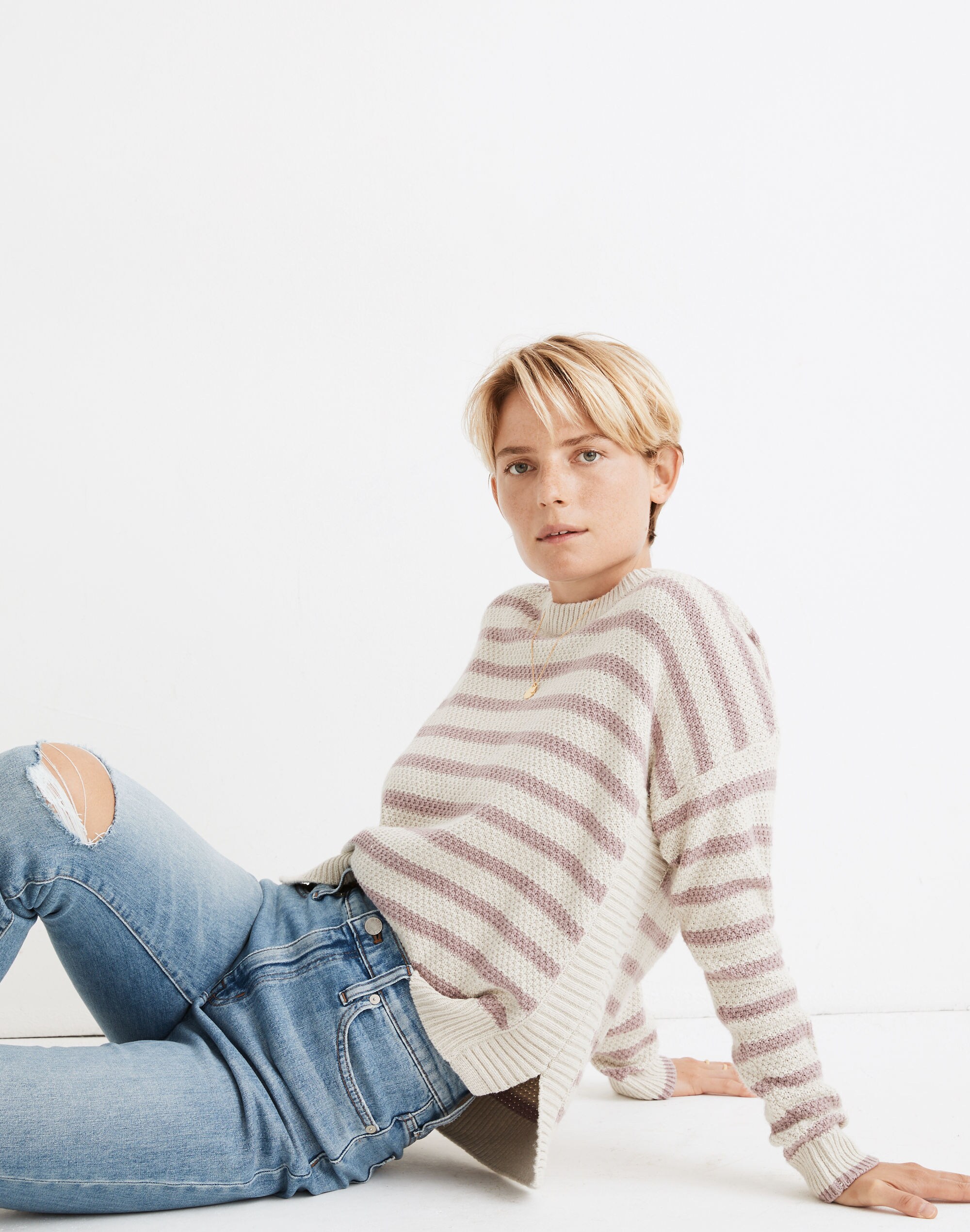 Striped Pickford Pullover Sweater