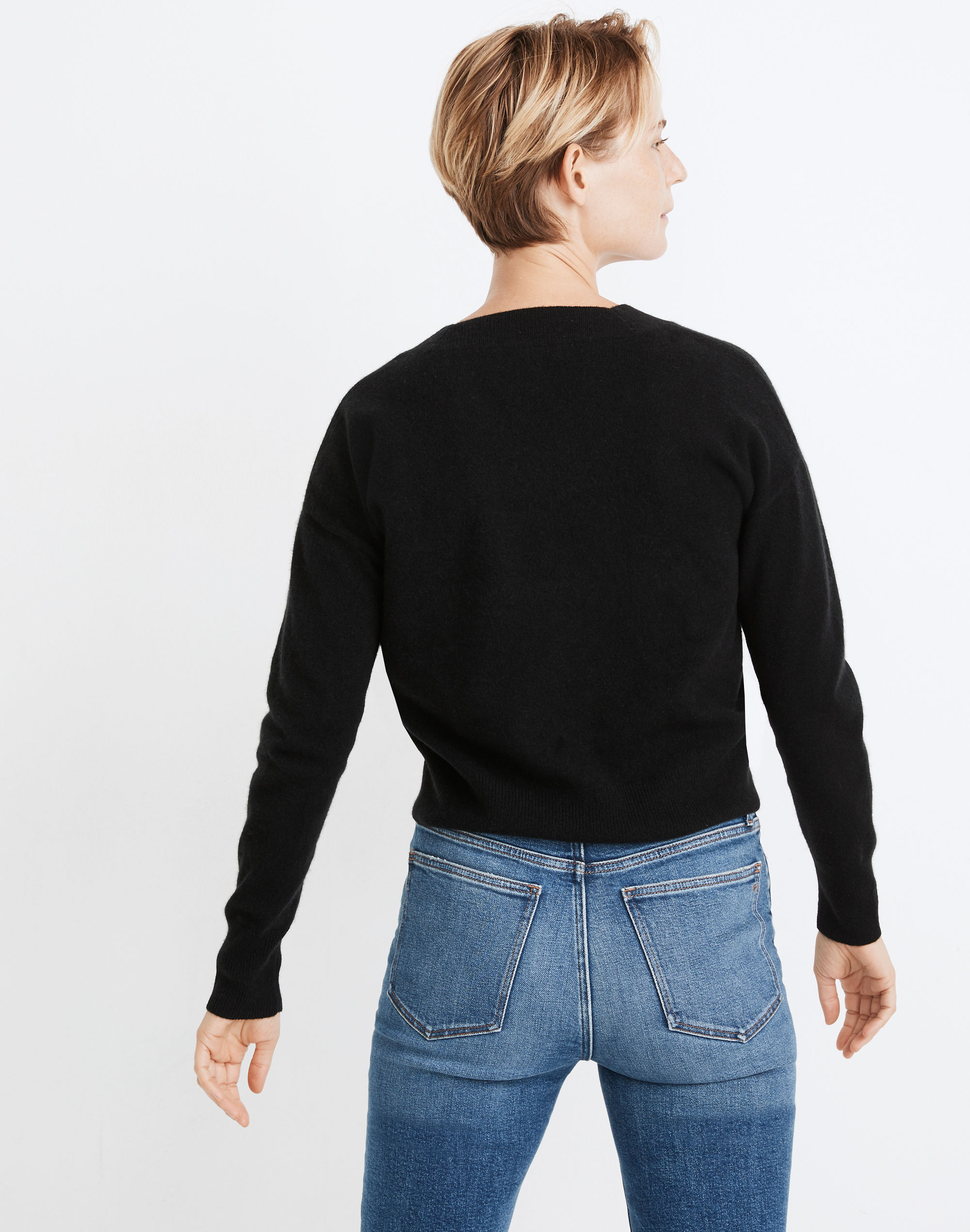 Cashmere V-Neck Sweater