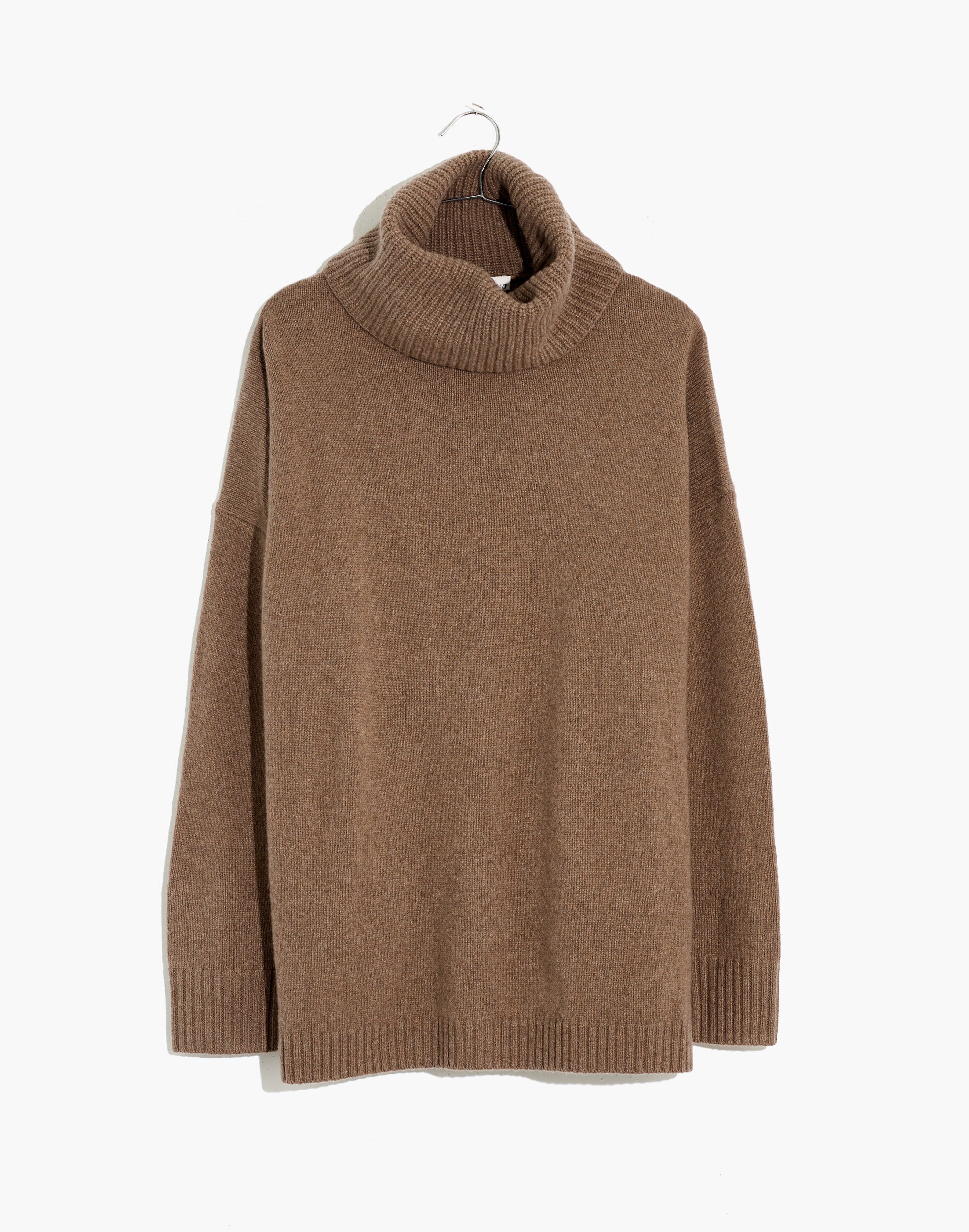 (Re)sourced Cashmere Turtleneck Tunic Sweater