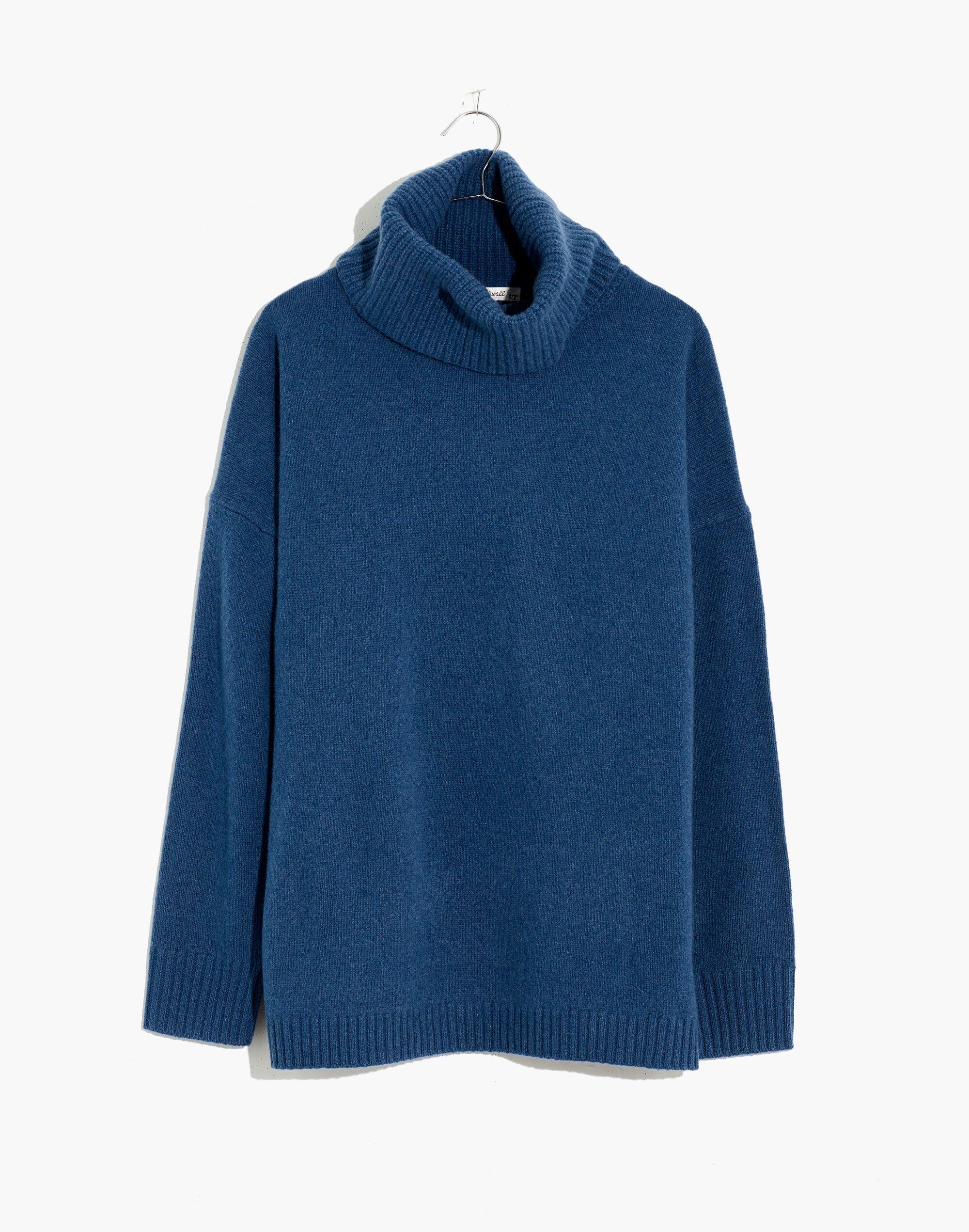 (Re)sourced Cashmere Turtleneck Tunic Sweater