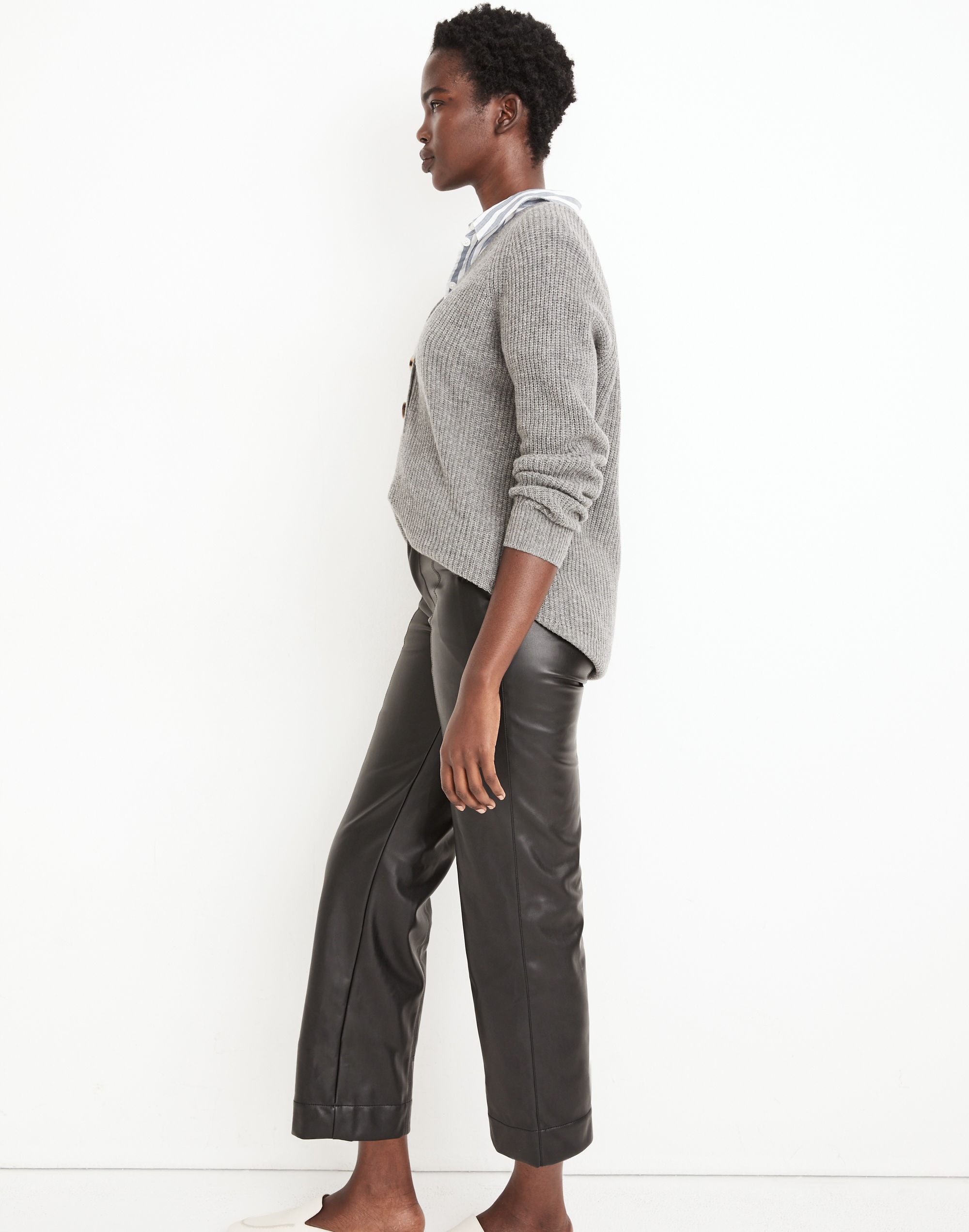 Women's Ribbed Lyle Henley Sweater | Madewell