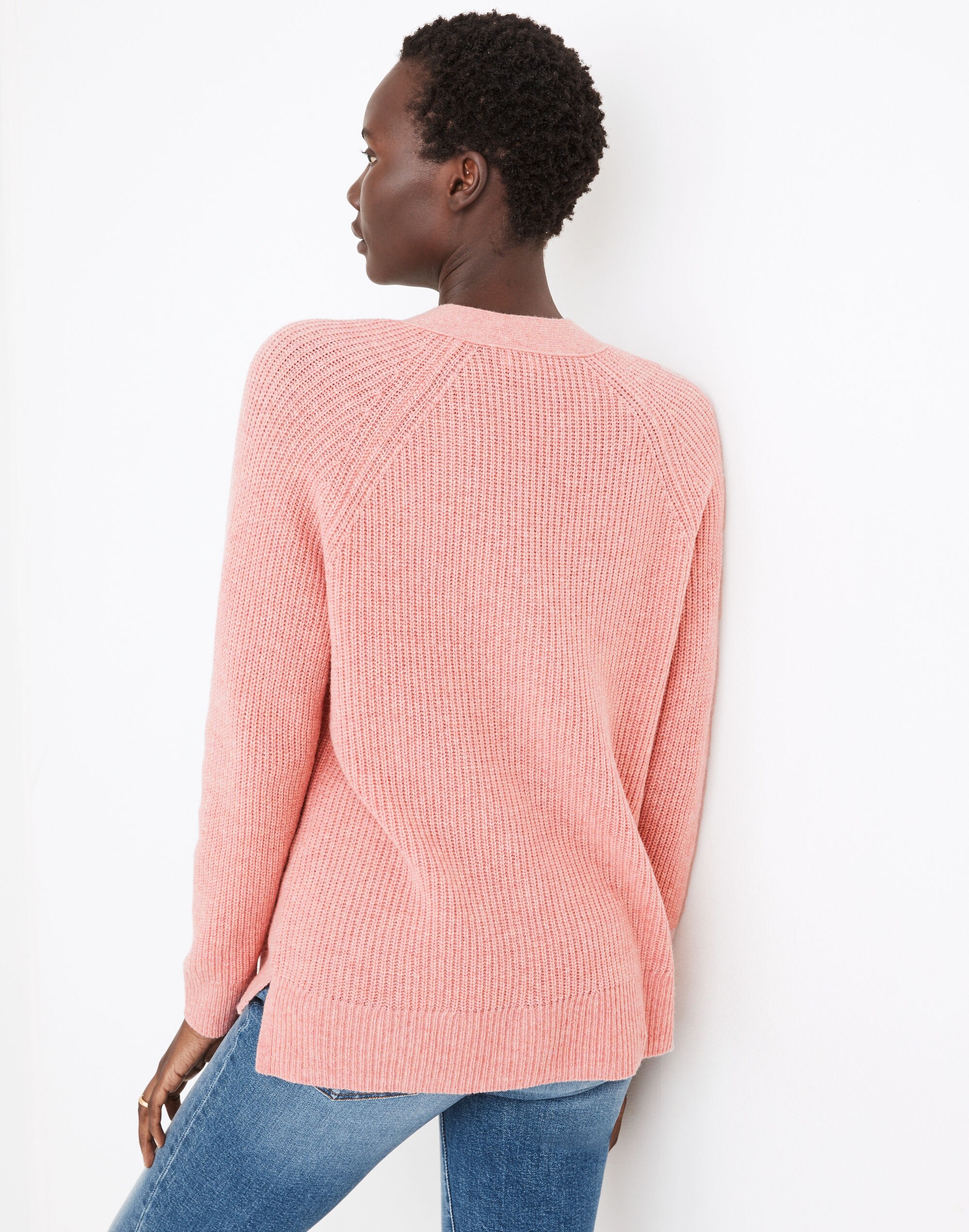 Women's Ribbed Lyle Henley Sweater | Madewell