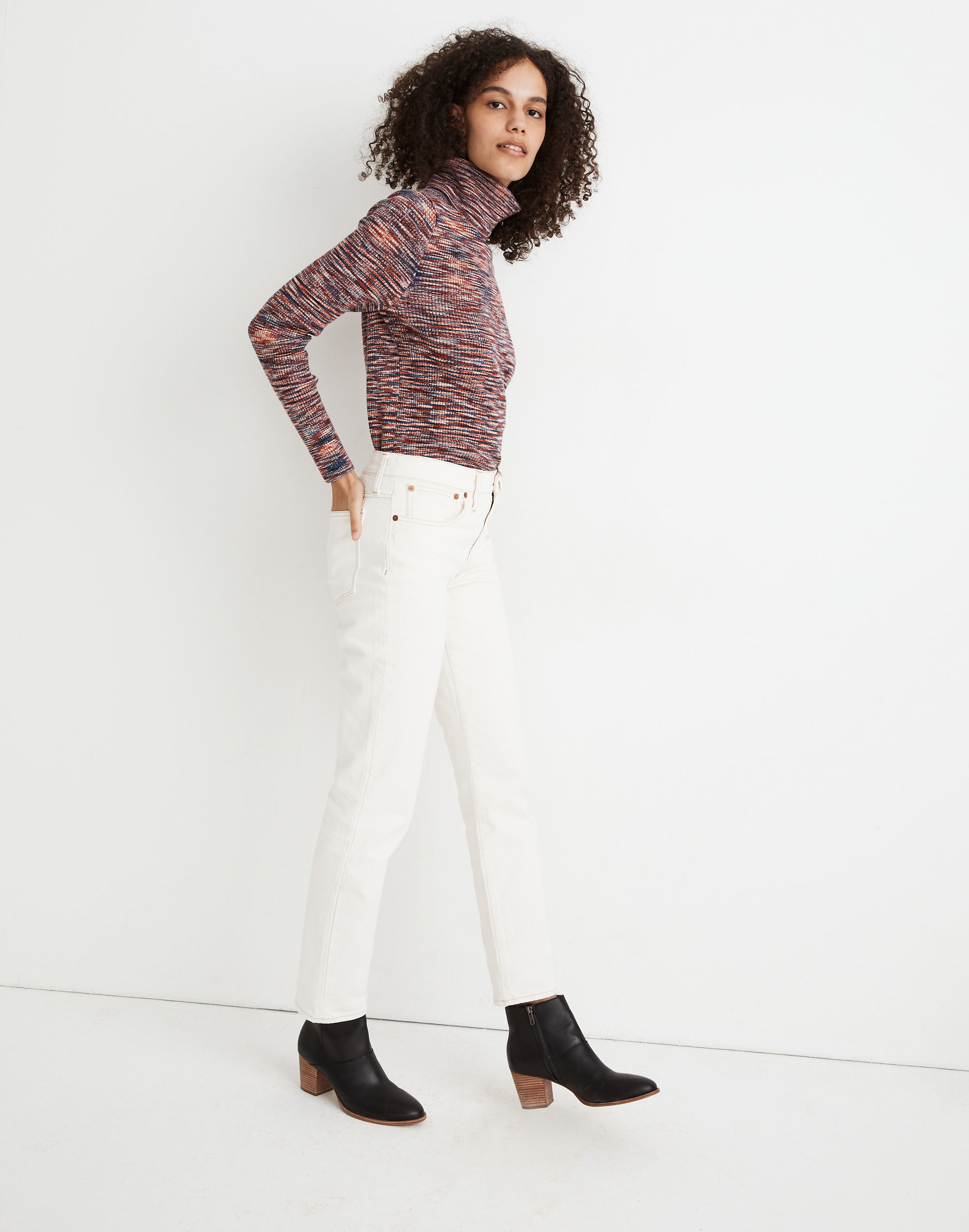 Space-Dye Robeson Turtleneck Sweater