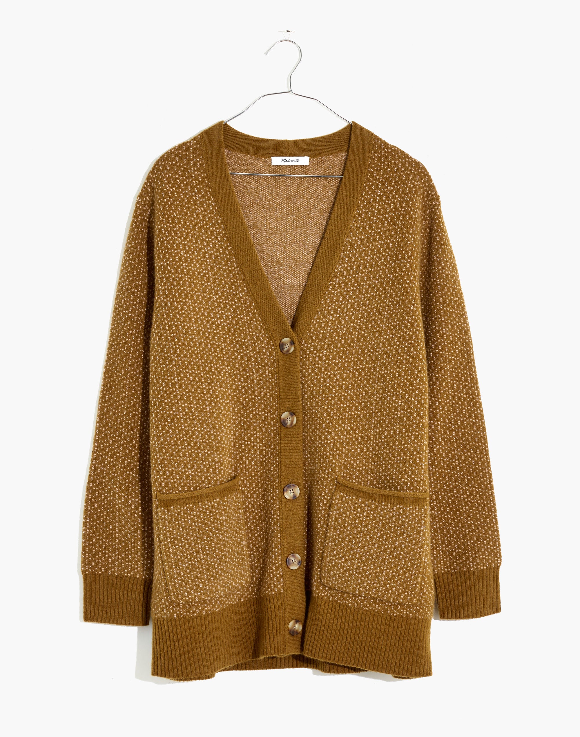 Bird's Eye Maysfield Cardigan Sweater in Coziest Yarn