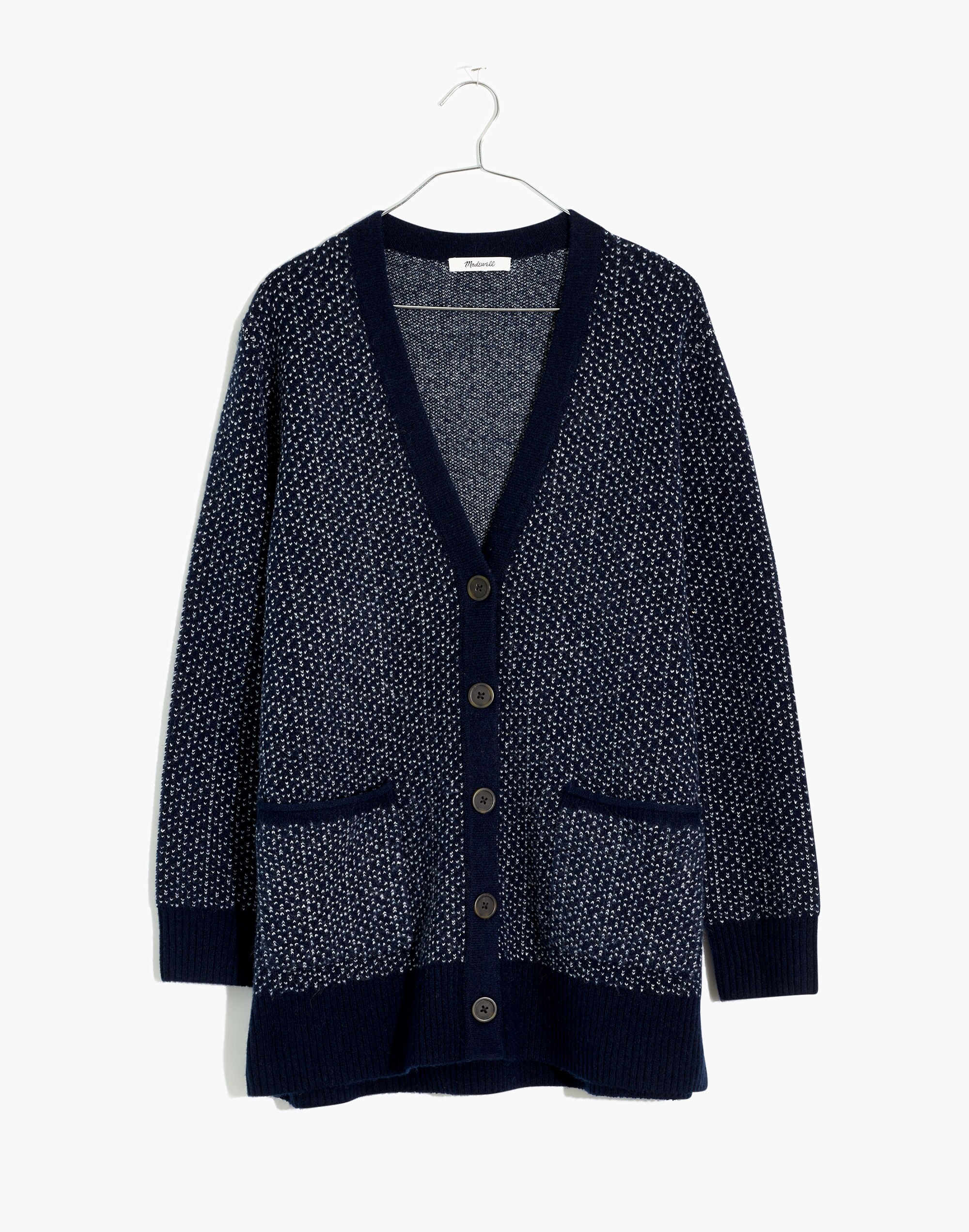 Bird's Eye Maysfield Cardigan Sweater in Coziest Yarn