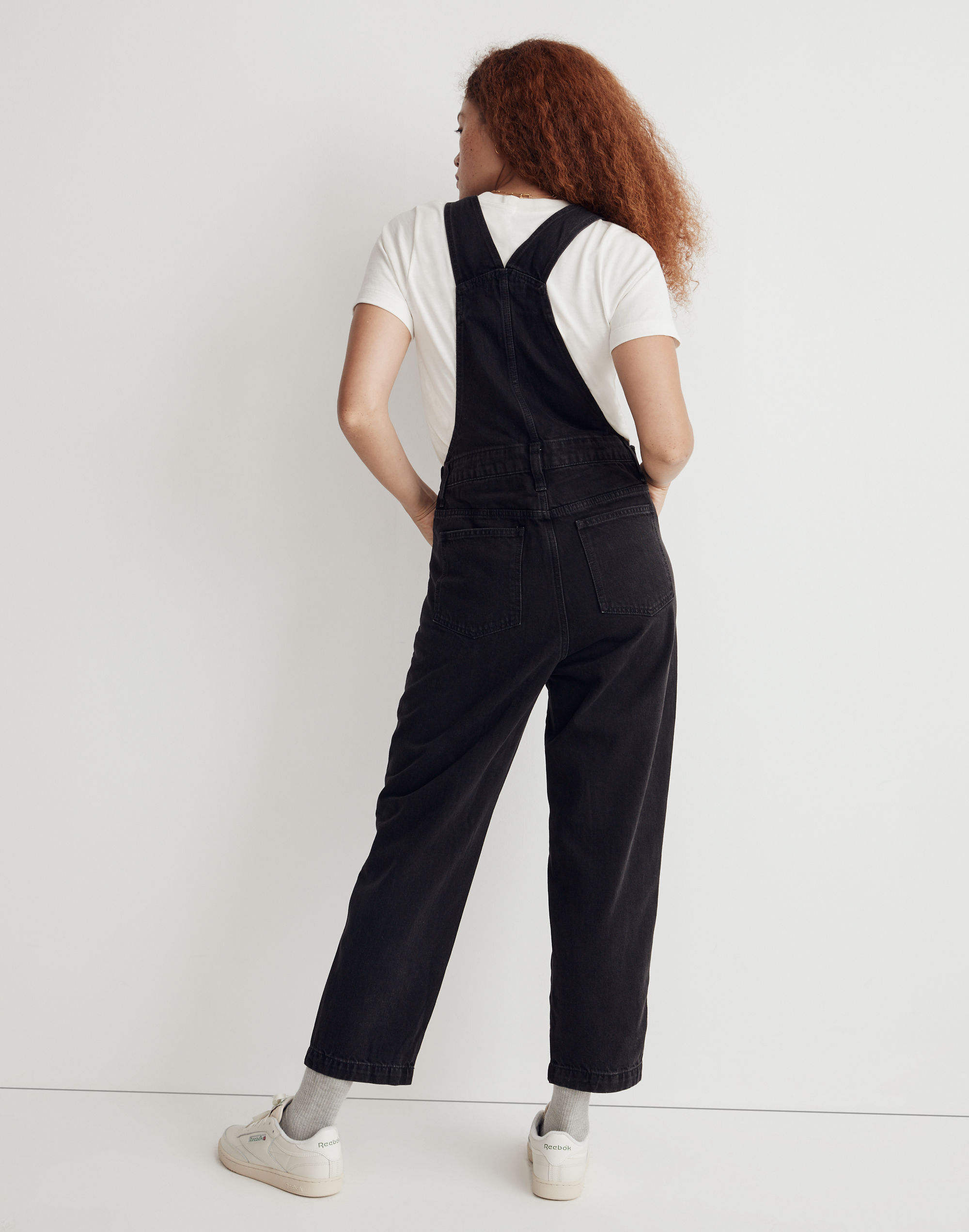 Straight-Leg Overalls in Lunar Wash