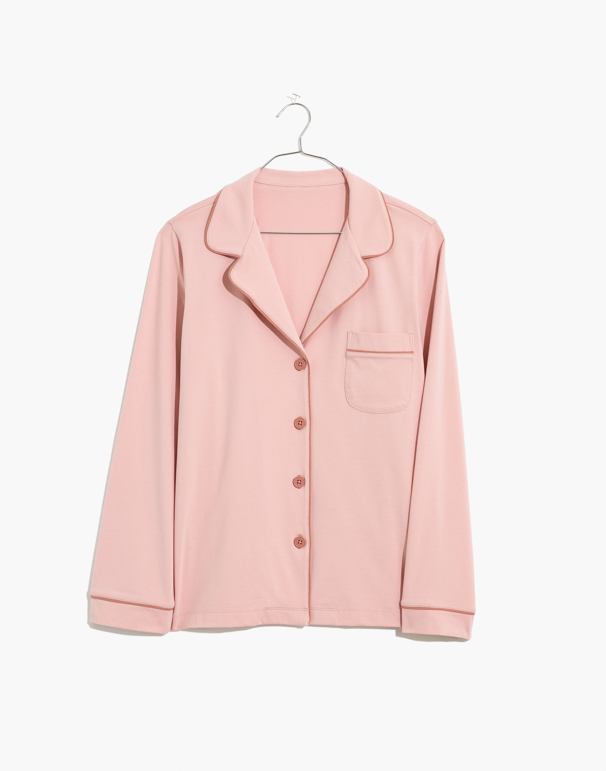 Knit Bedtime Long-Sleeve Pajama Top